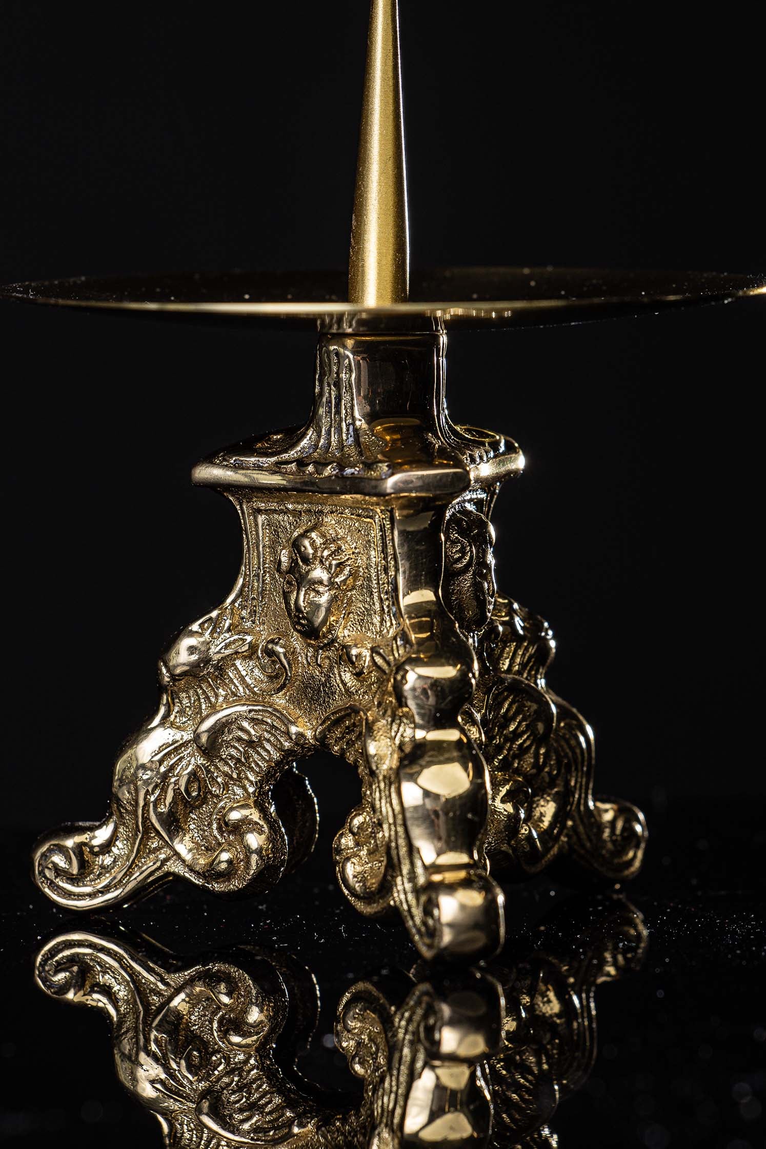 Chandelier - laiton - 8 cm