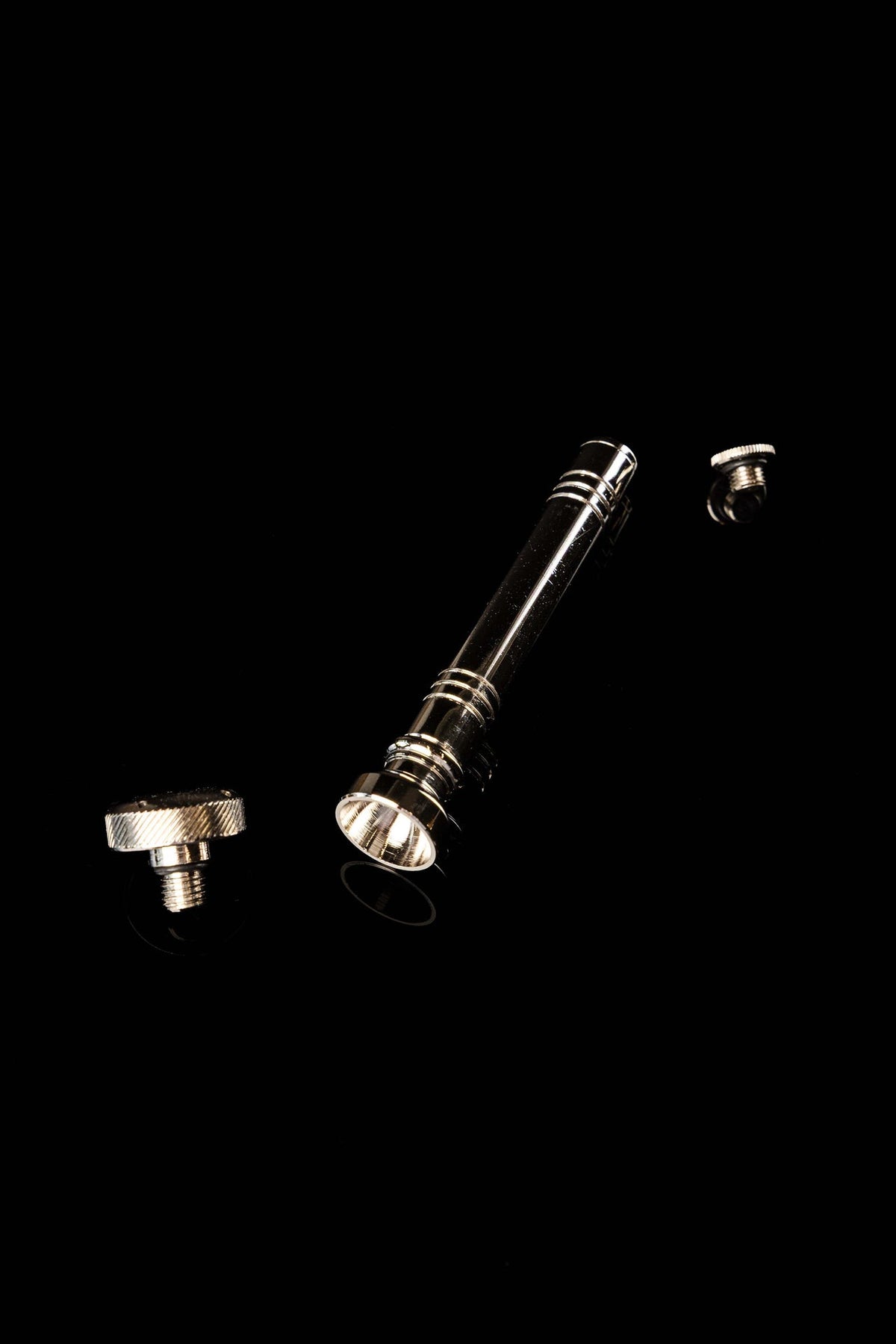 Goupillon en métal, 12.2 cm
