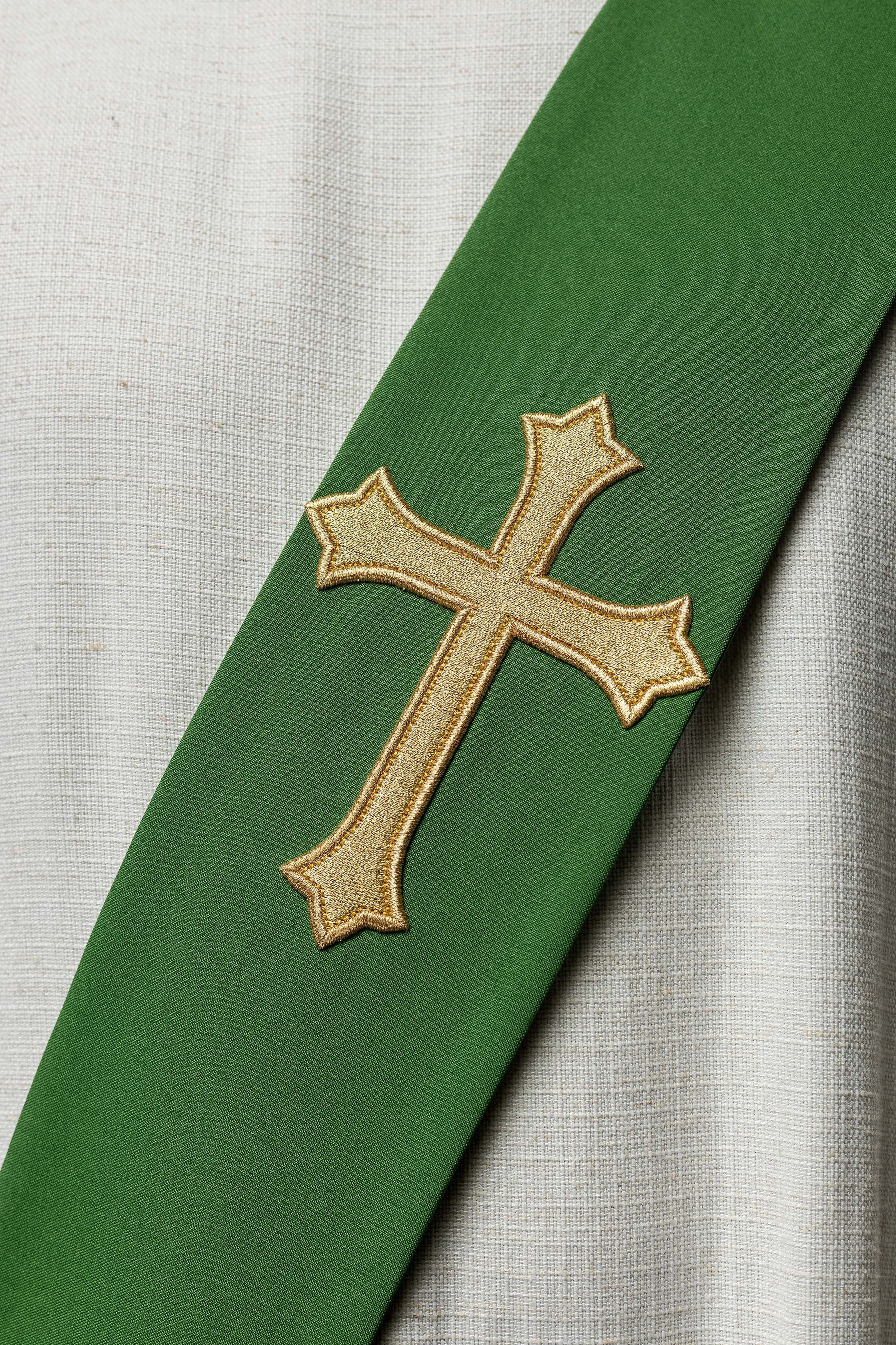 Diaconat étole Croix
