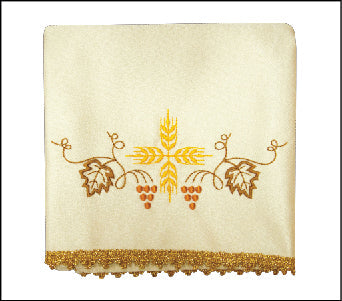 Voile de calice avec bordure dorée