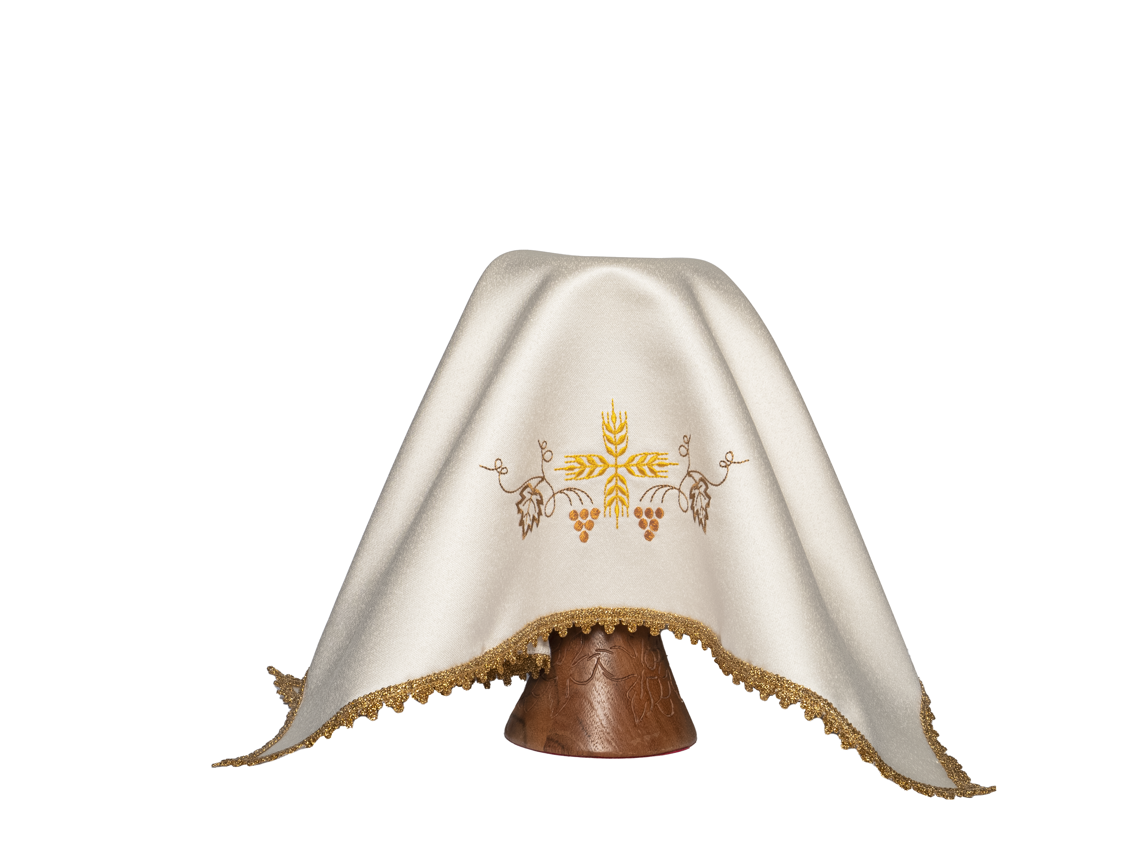 Voile de calice avec bordure dorée