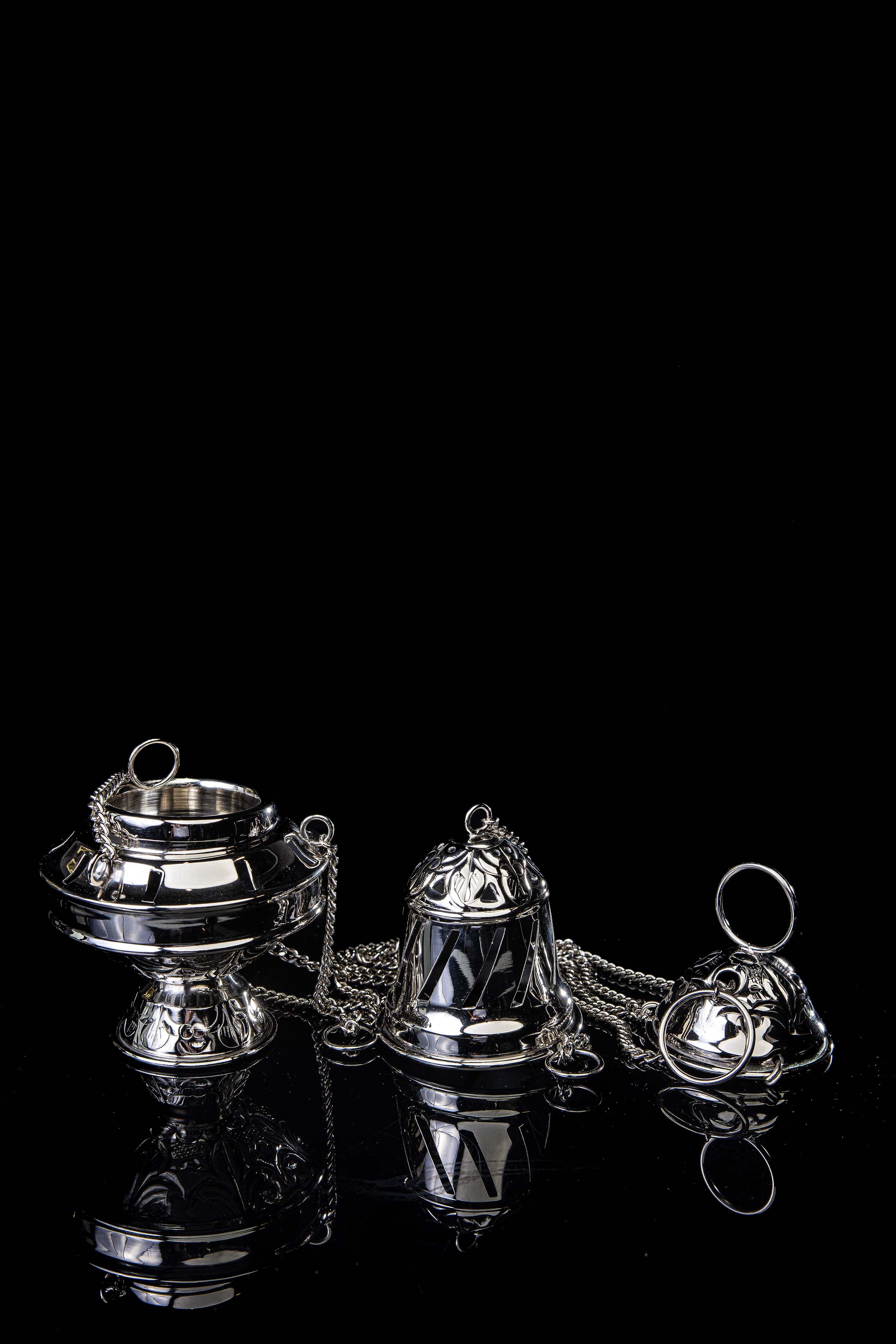 Encensoir - 15 cm - Saint-Jacques-de-Compostelle - laiton - nickel