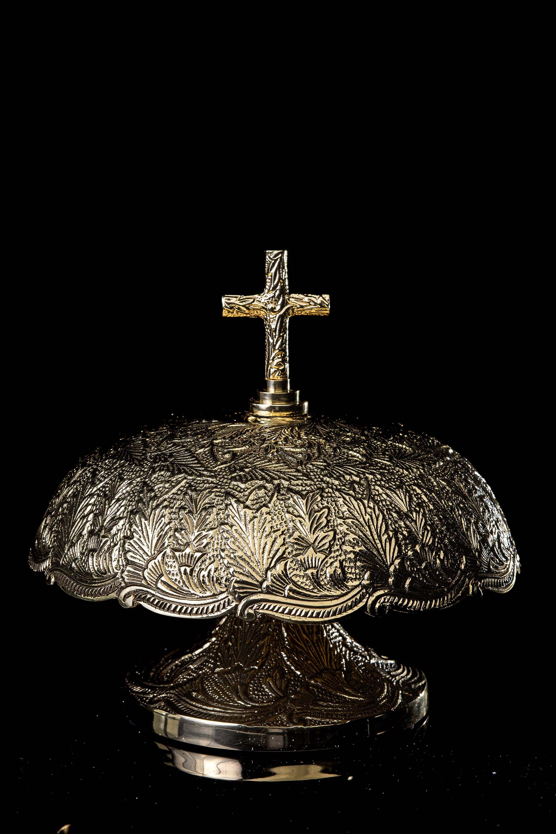 Gong en laiton avec maillet en bois