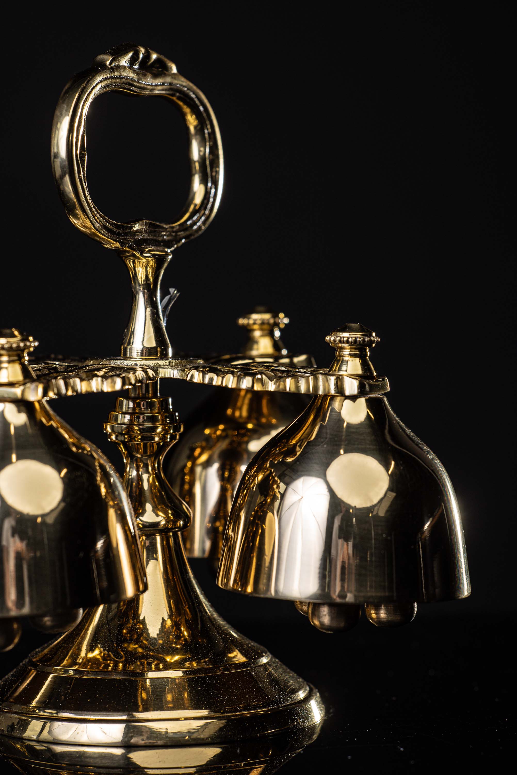 Cloches quadruples - laiton