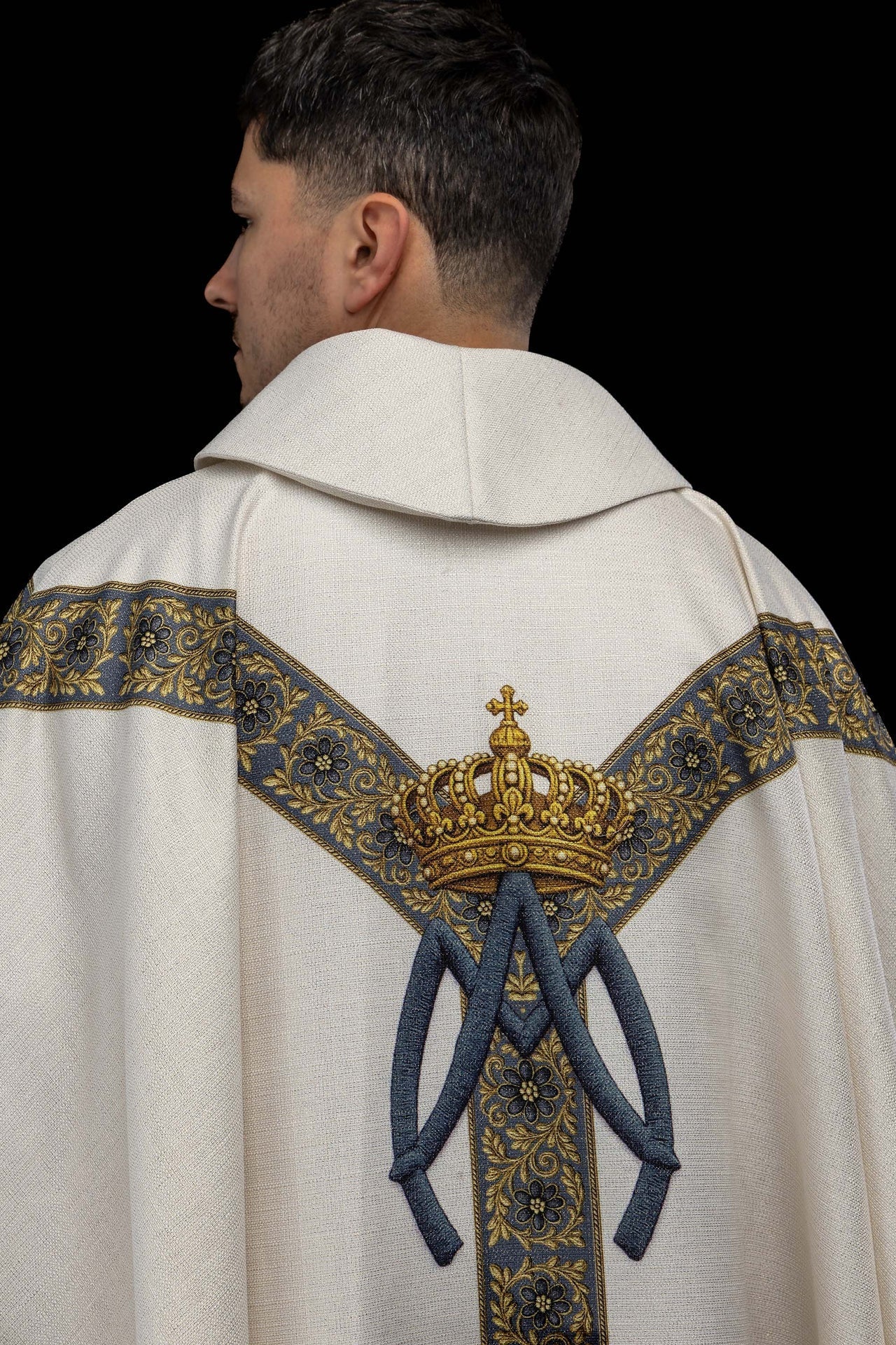 Chasuble imprimée avec l’image de Notre - Dame de l’Assomption KOD/7008/05/40 - CHASUBLES.FR