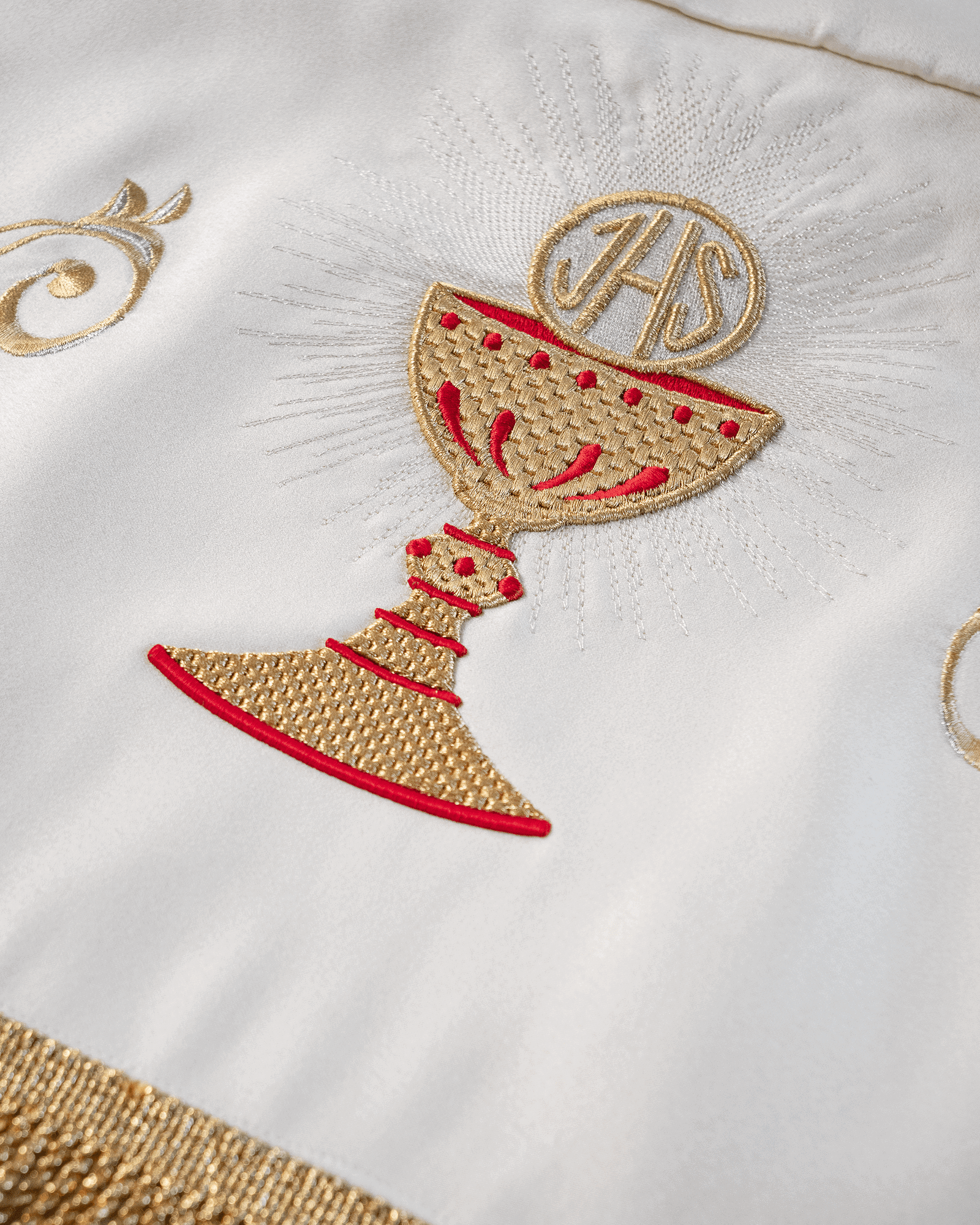 Dais de procession avec broderie simple KBA/009 140*160 - CHASUBLES.FR