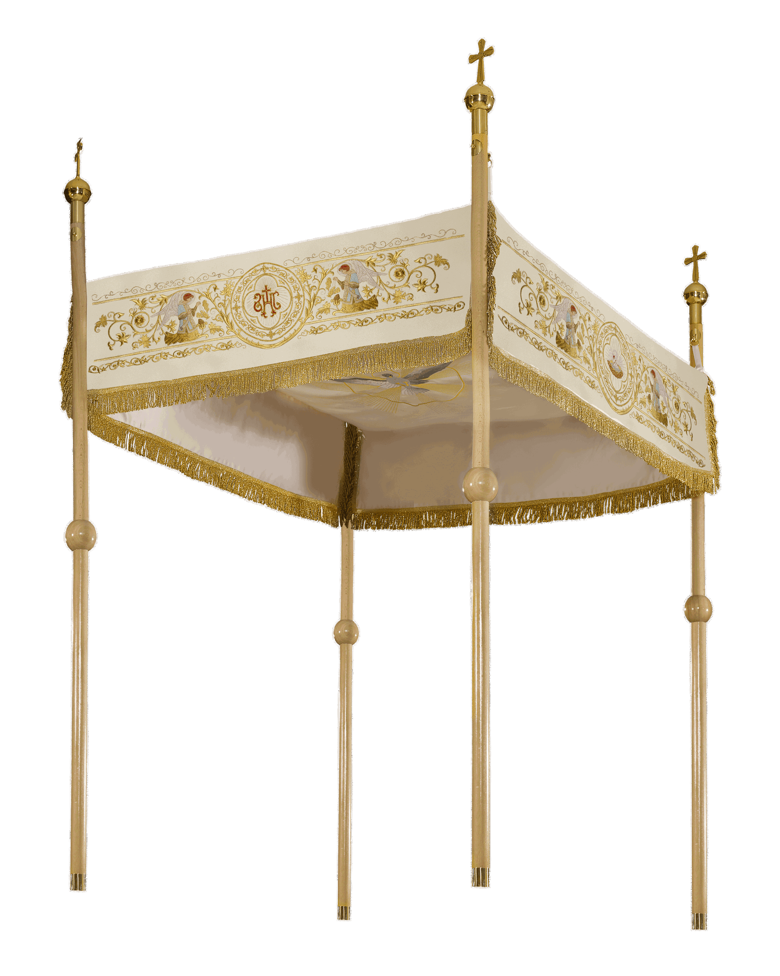 Dais de procession avec motif d'anges KBA/003 130*160 - CHASUBLES.FR