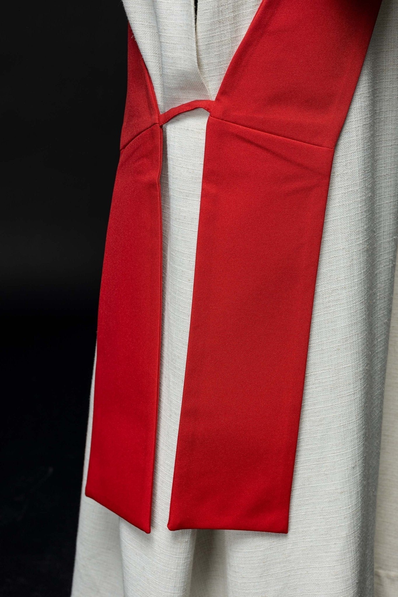 Diaconat étole Croi KSD/133/02/01 CZERWONY - CHASUBLES.FR