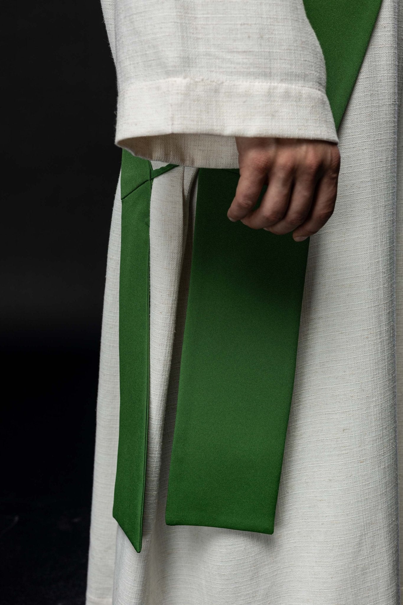 Diaconat étole Croix KSD/133/01/01 ZIELONY - CHASUBLES.FR