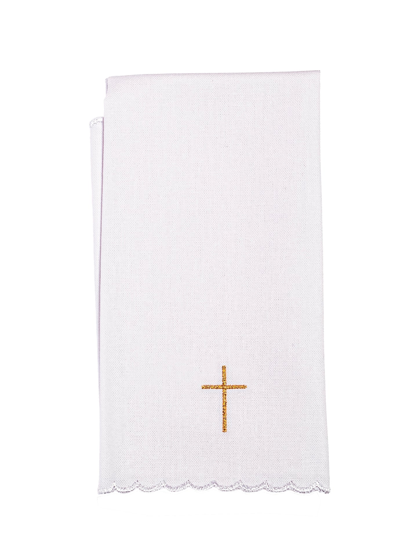 Ensemble de Linge d'autel richement décoré avec une broderie IHS KK/146 - CHASUBLES.FR