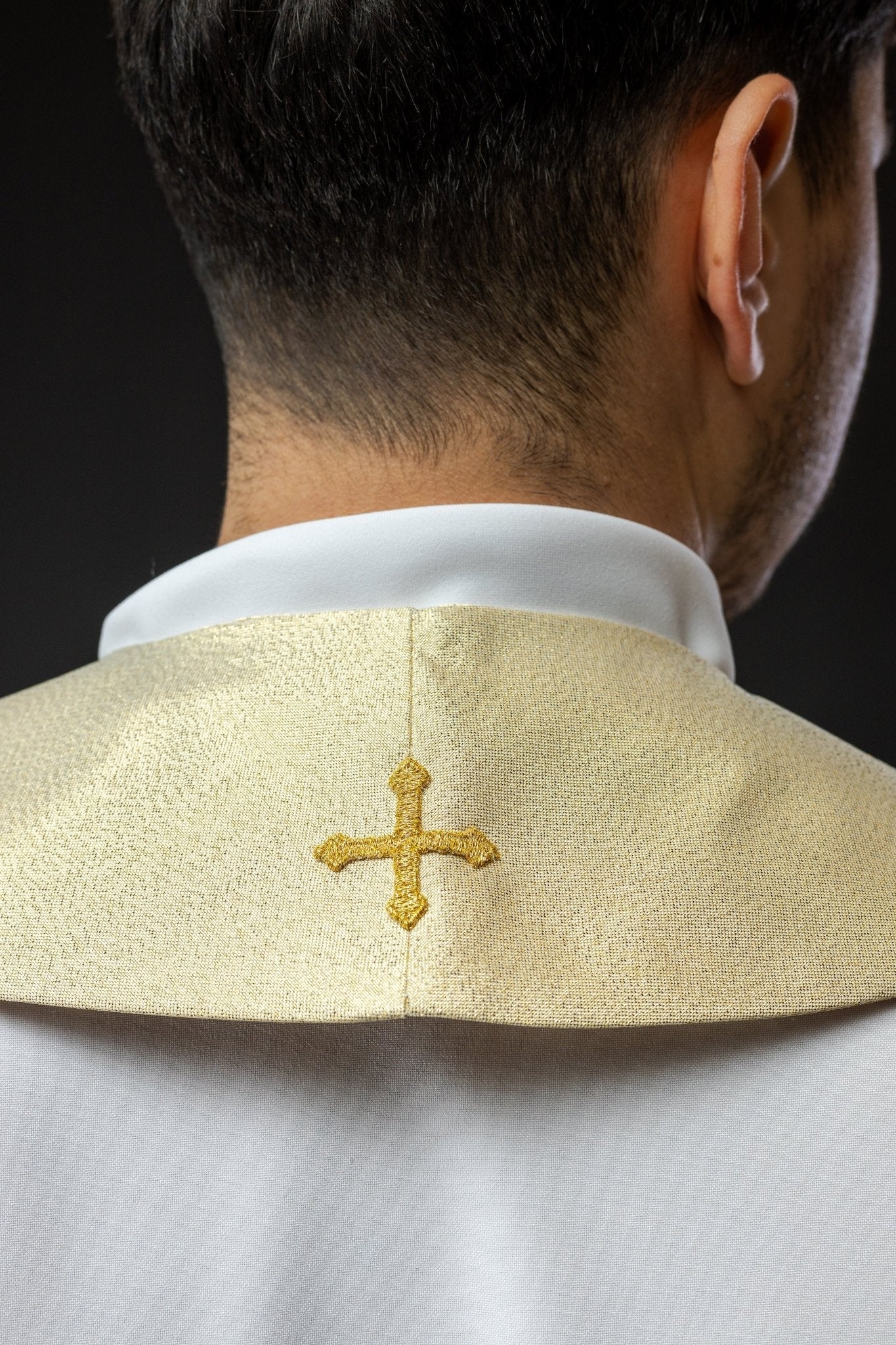 Etole brodée écru S - 2051 - 05 - 37 - CHASUBLES.FR