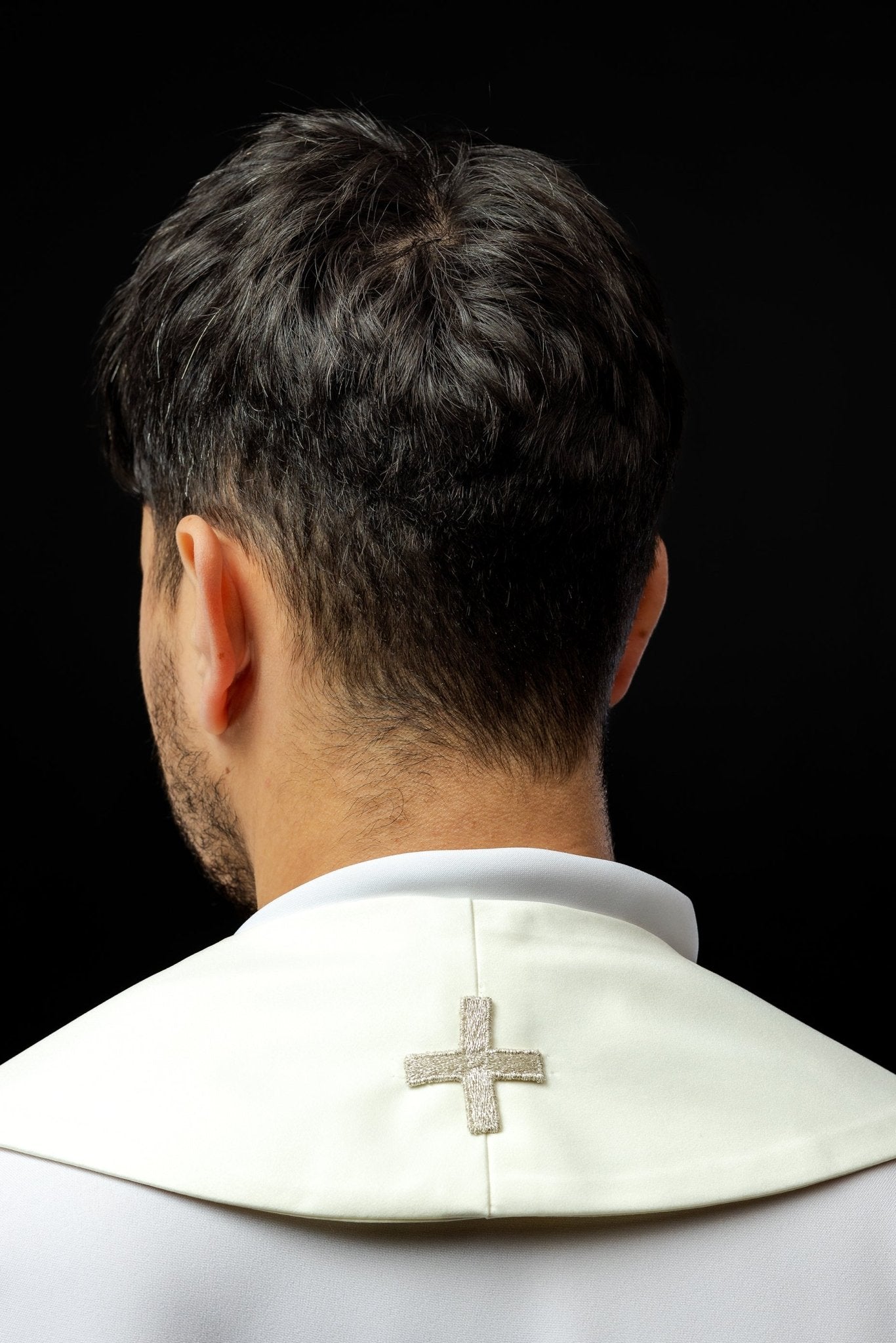 Étole mariale brodée LE/2001/05 - CHASUBLES.FR