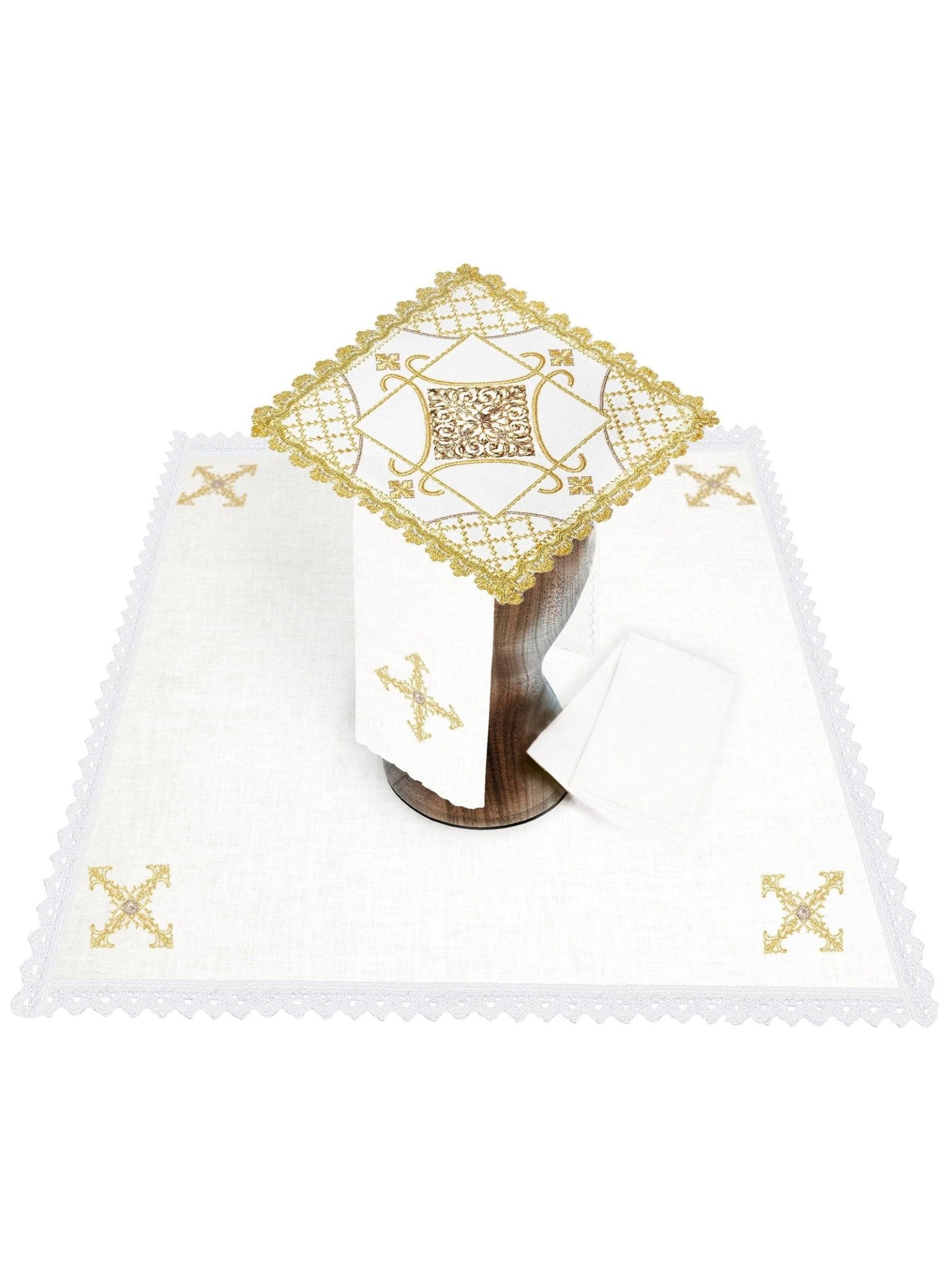 Linge d'autel avec le symbole IHS HA/5007 - CHASUBLES.FR