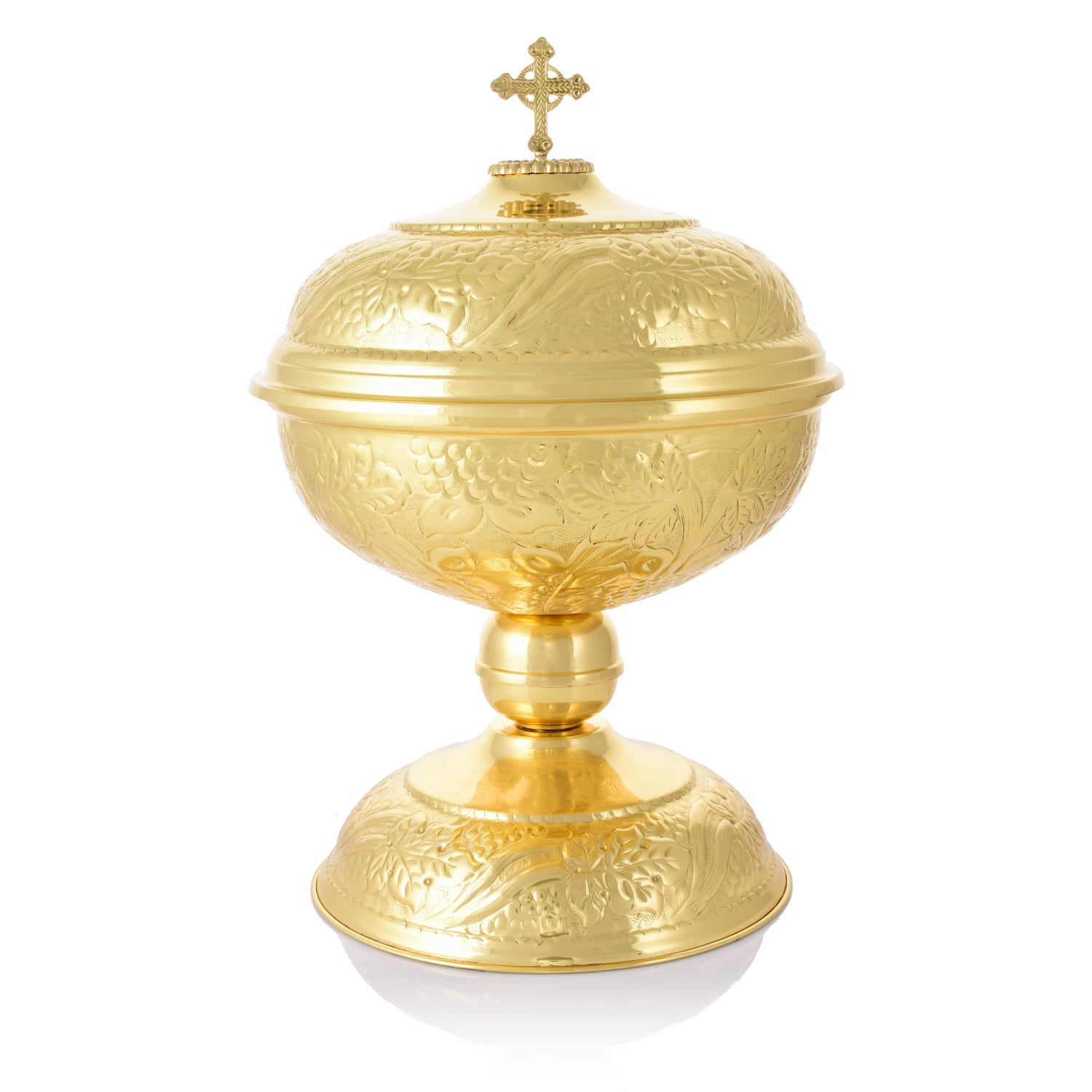 Fonts baptismales – bassin pour l’eau bénite – laiton