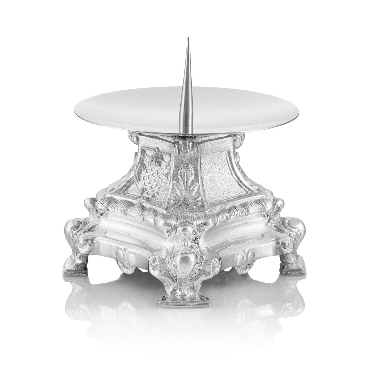 Chandelier - laiton - nickel - 10 cm