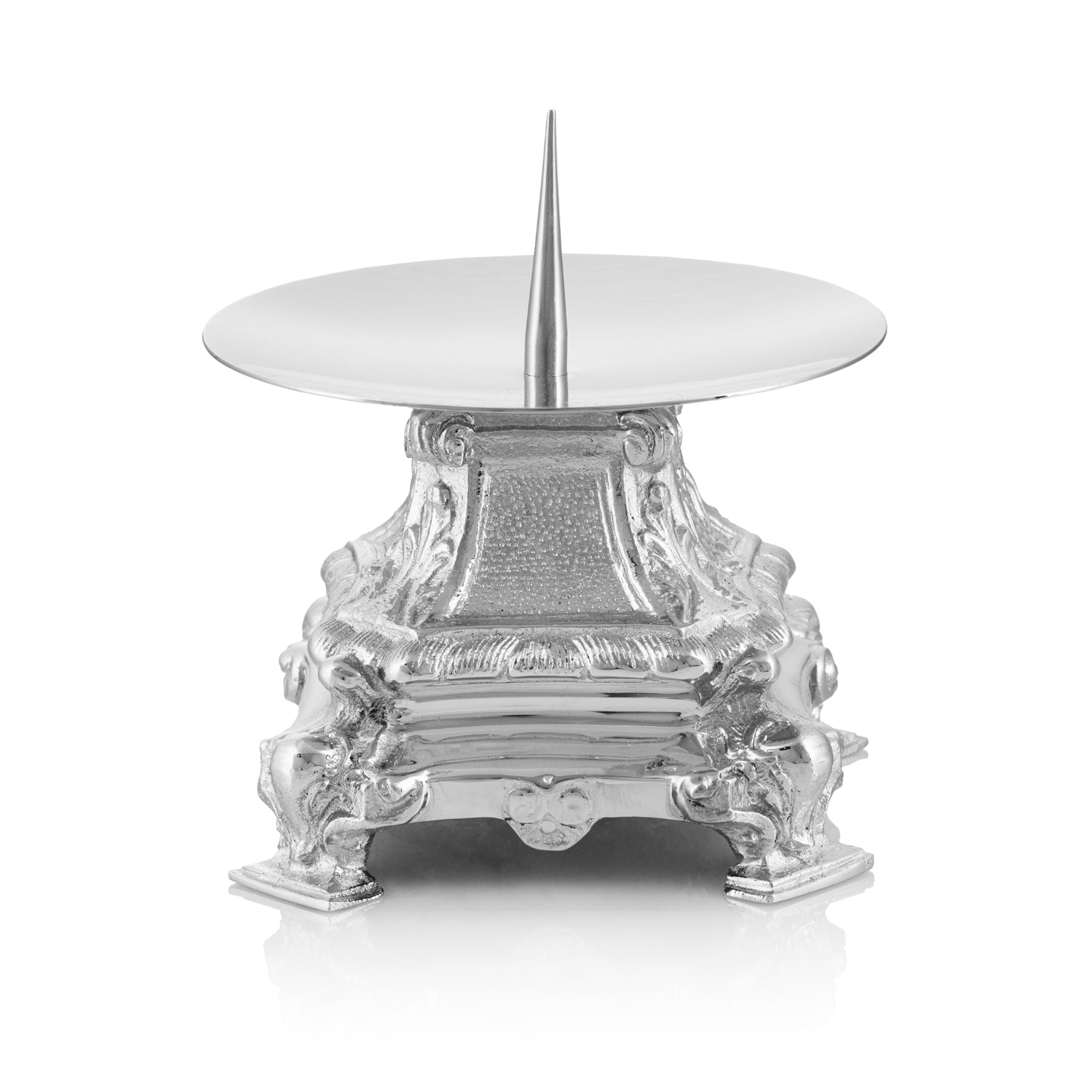 Chandelier - laiton - nickel - 10 cm