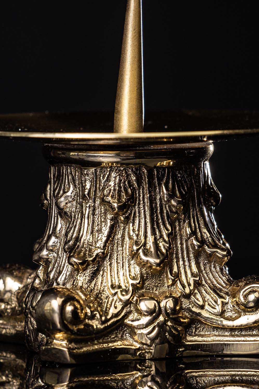 Chandelier - laiton - 6 cm