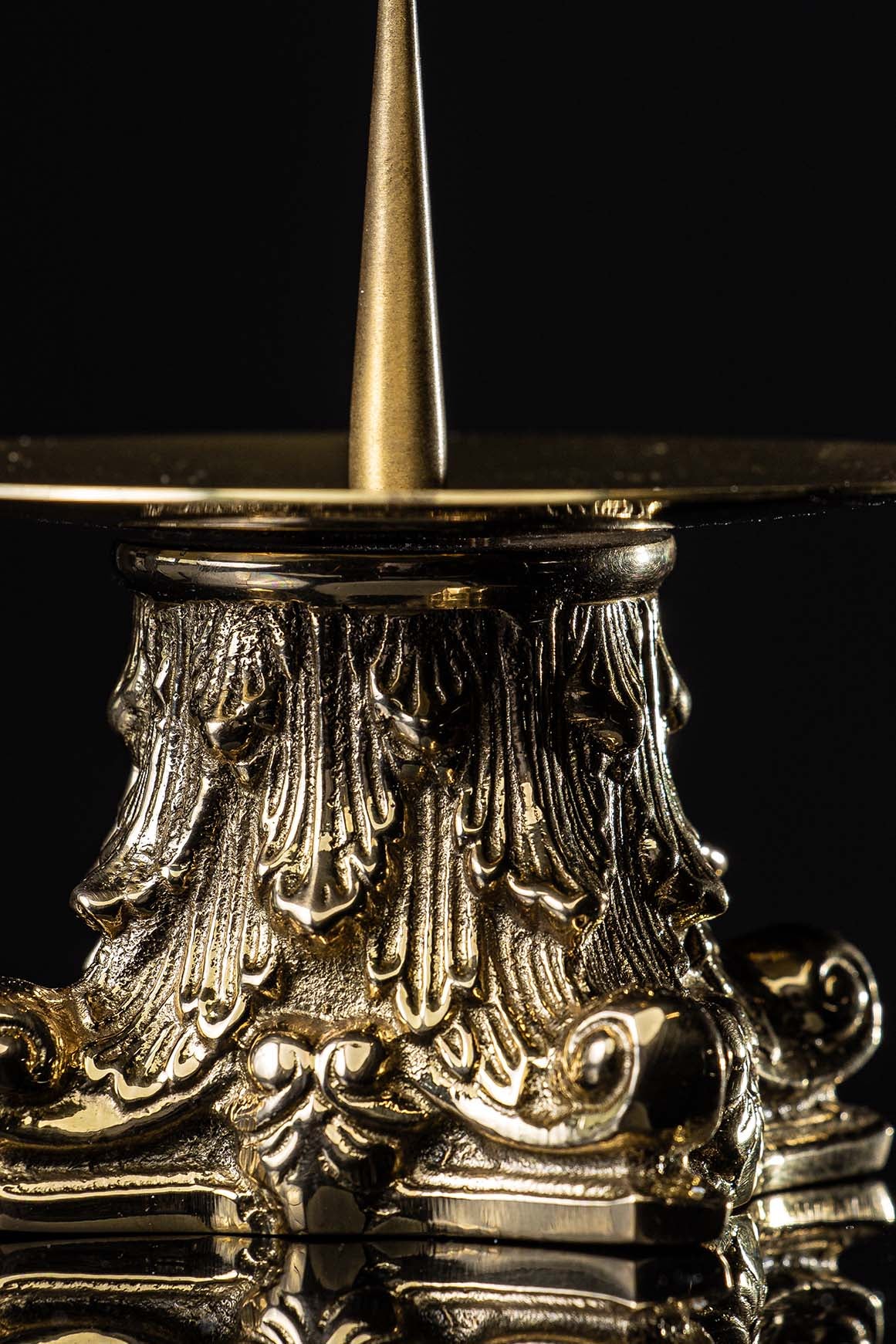 Chandelier - laiton - 6 cm