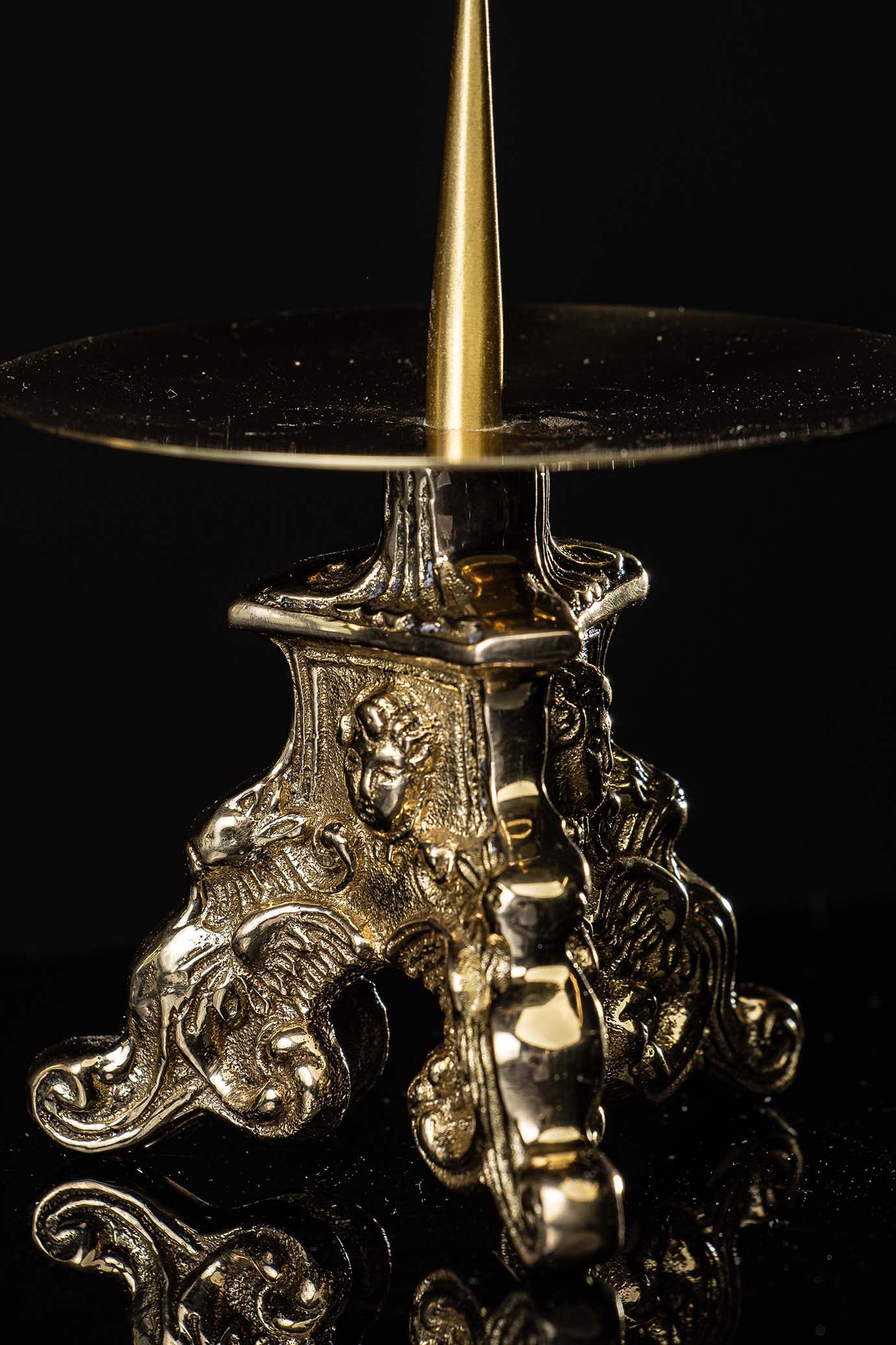 Chandelier - laiton - 8 cm