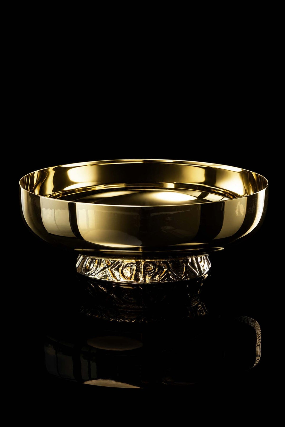 Pozłacana patena liturgiczna 16cm