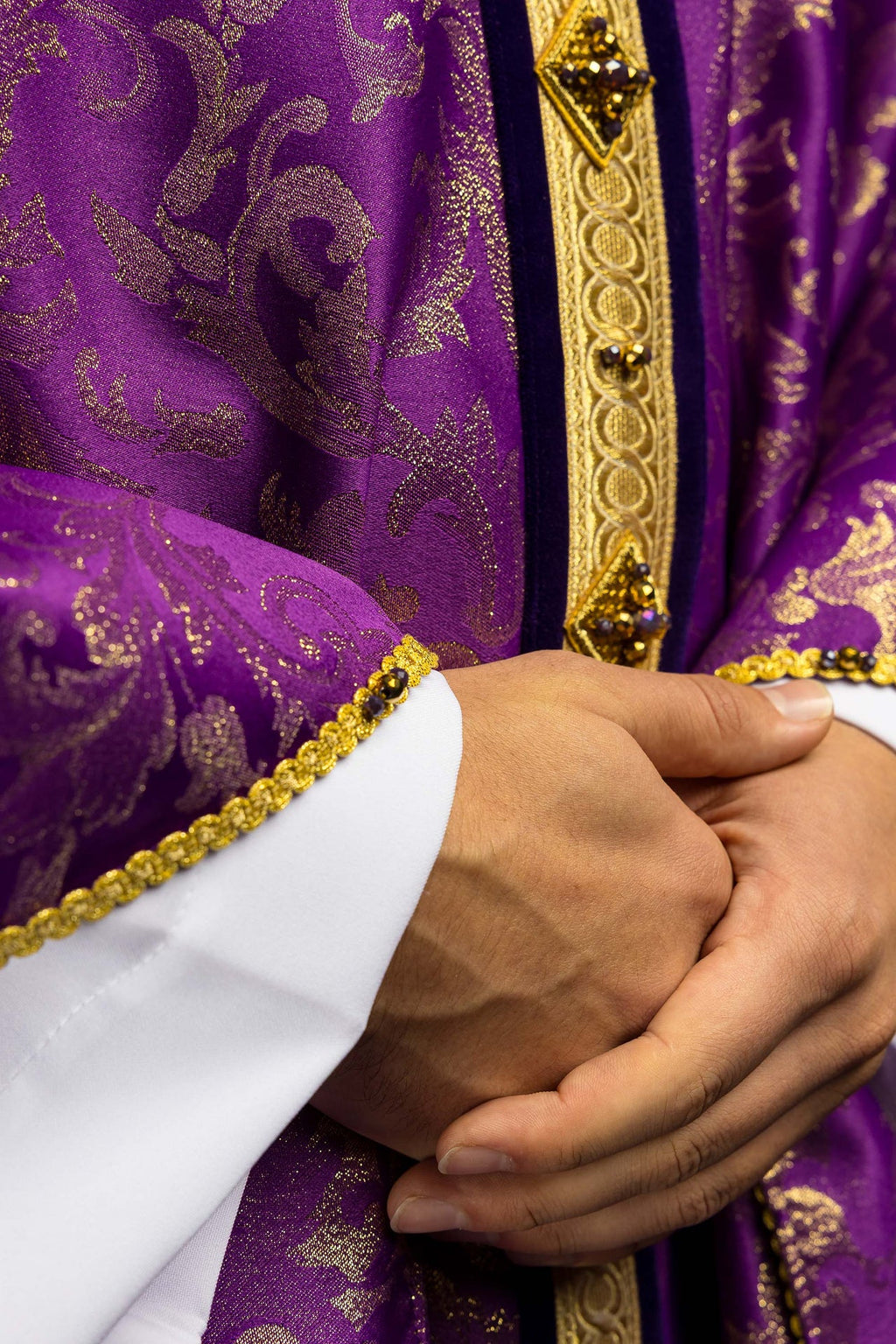 Chasuble artisanale avec pierres naturelles – Handmade 7003