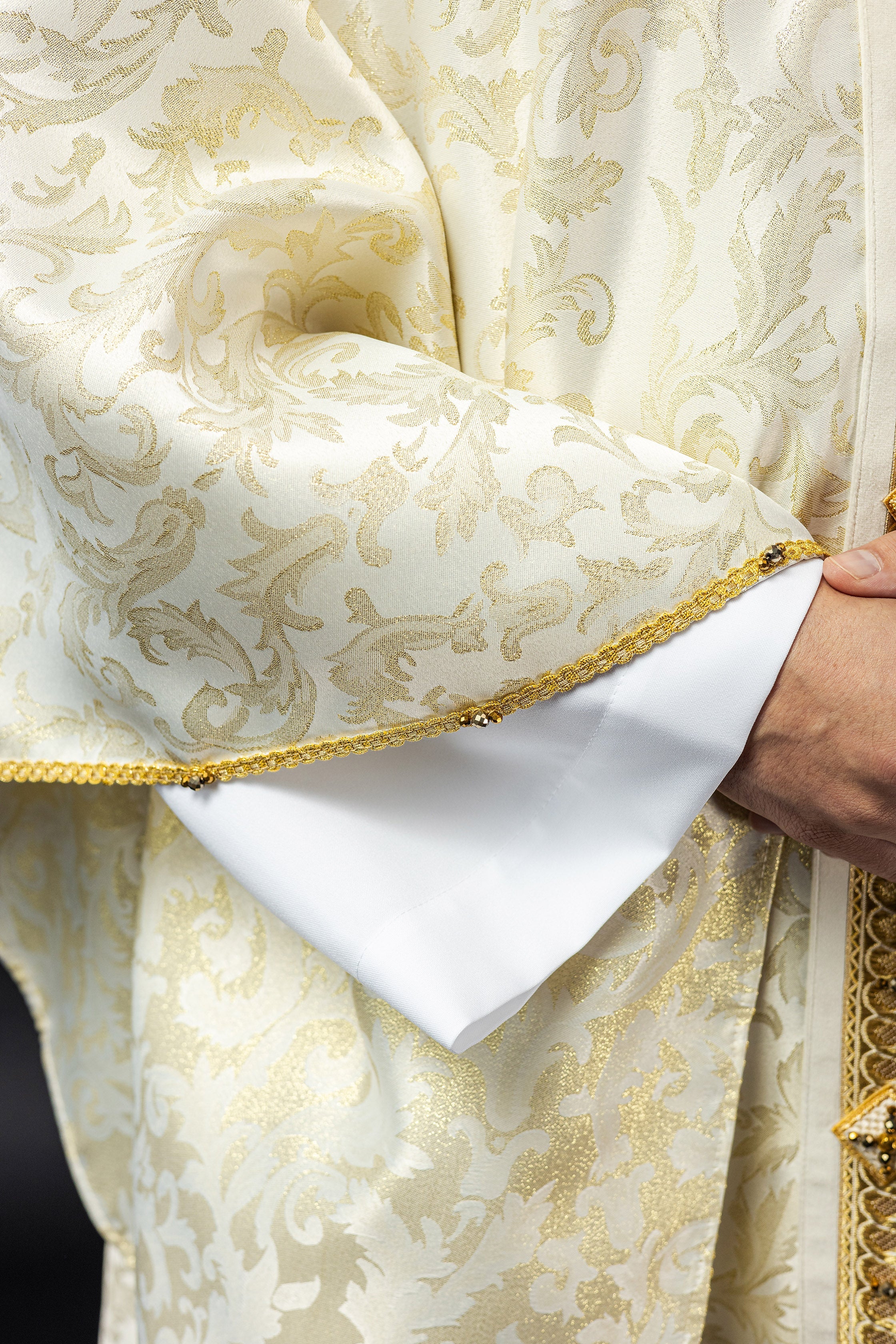 Chasuble faite à la main avec pierres naturelles Fait à la main 7003