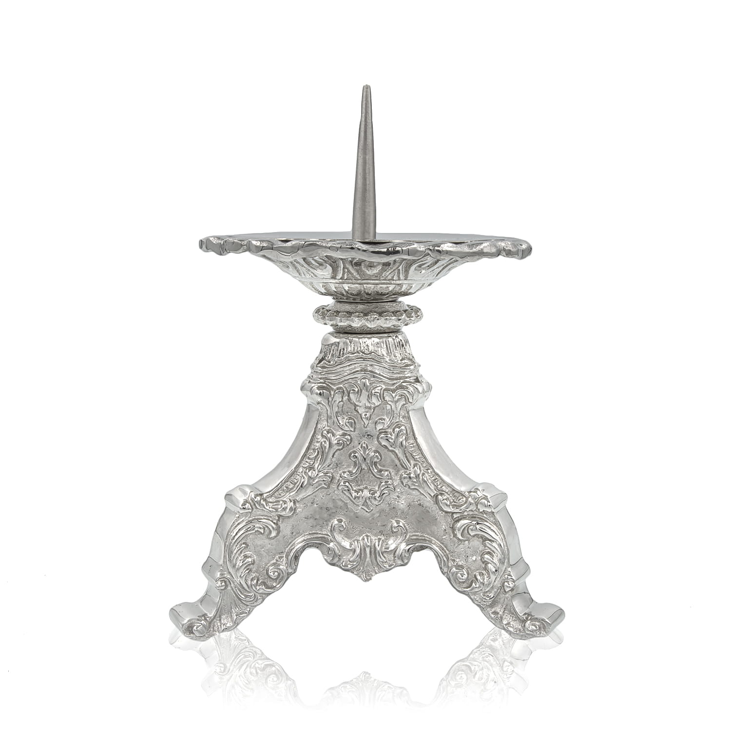 Chandelier - laiton - nickel - 12 cm