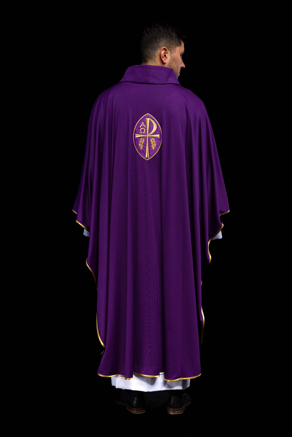Violet chasuble PAX en tissu léger SACROLITE