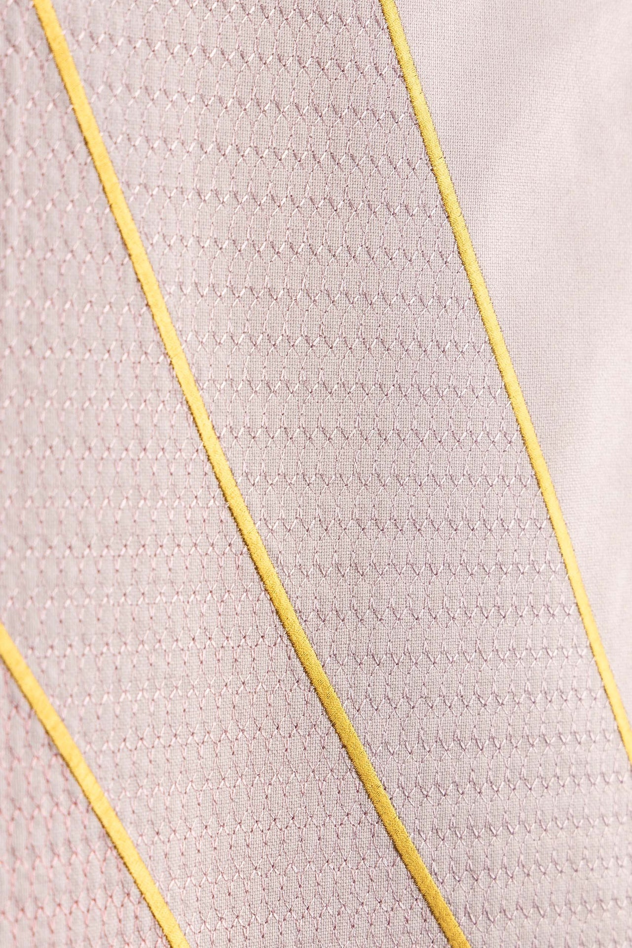 Voile de lutrin rose avec broderie Pax