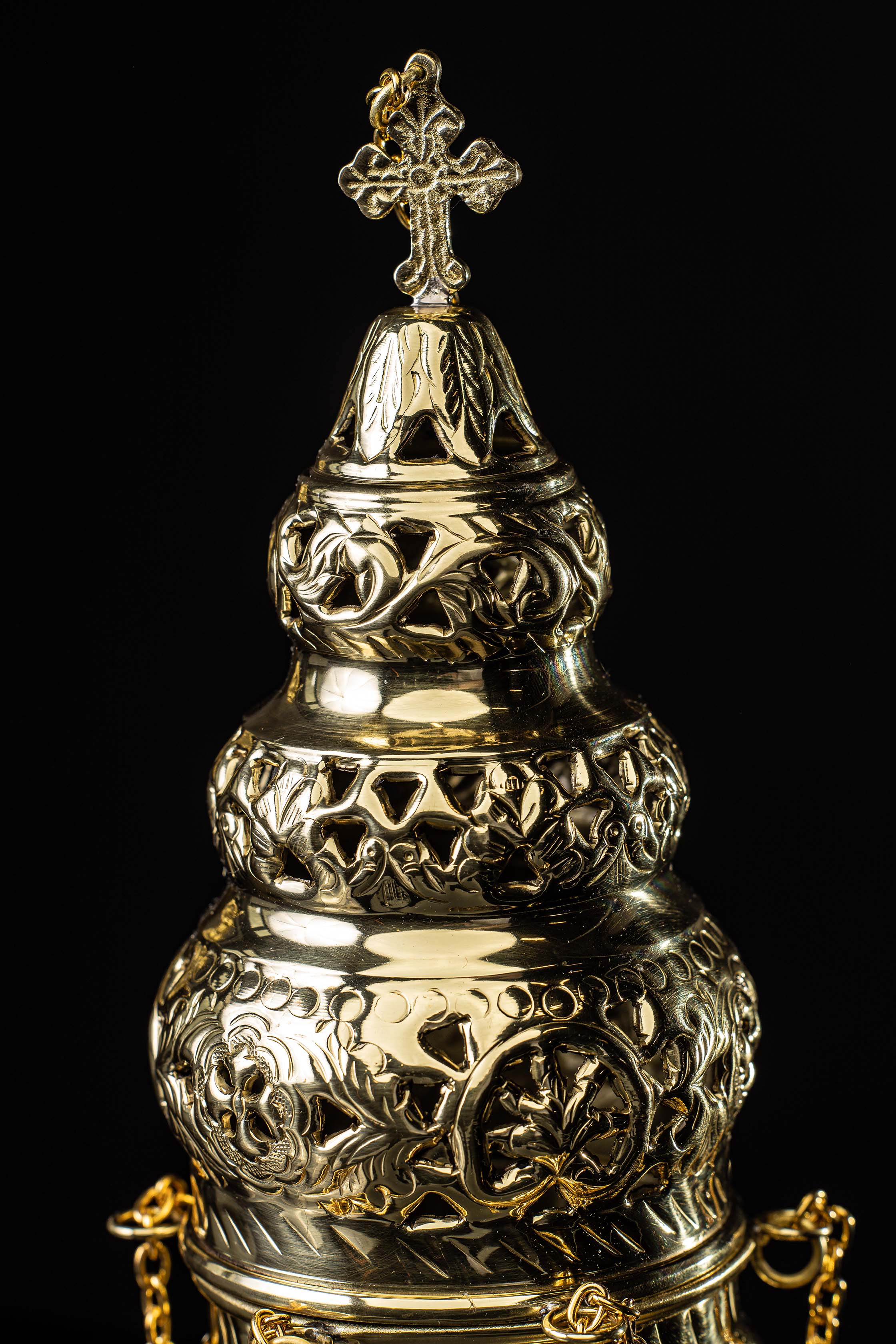 Encensoir - laiton - 29 cm