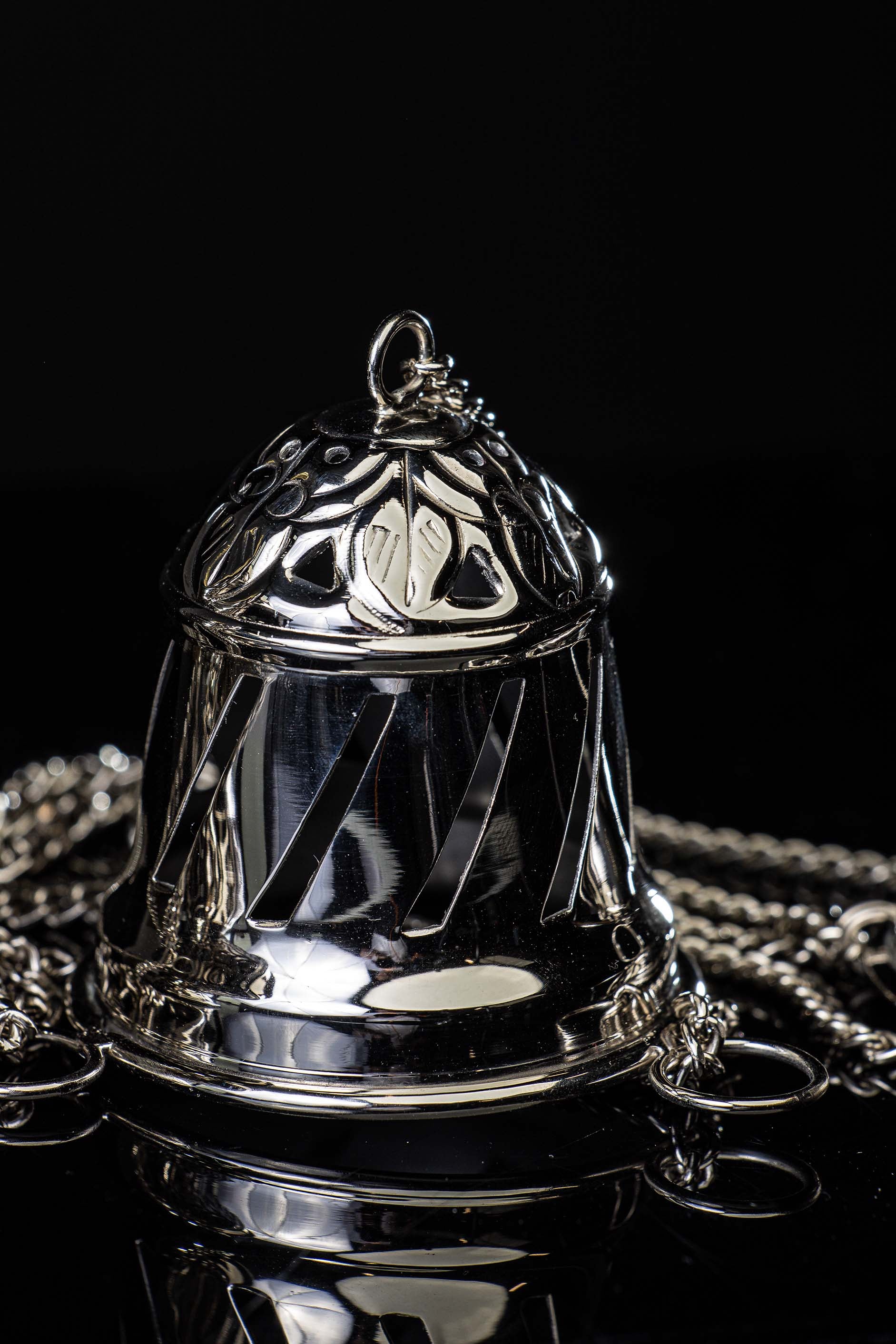 Encensoir - 15 cm - Saint-Jacques-de-Compostelle - laiton - nickel