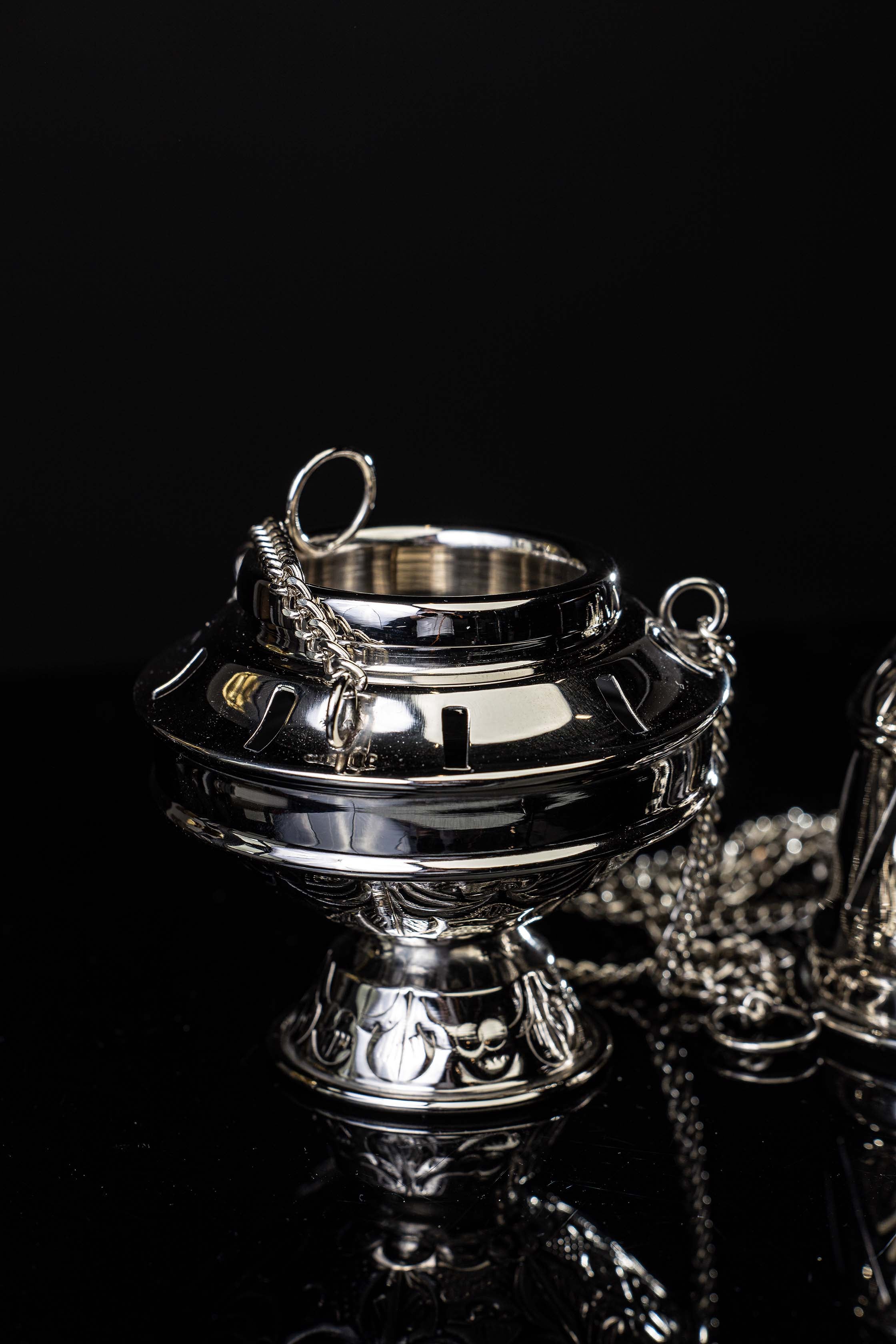 Encensoir - 15 cm - Saint-Jacques-de-Compostelle - laiton - nickel