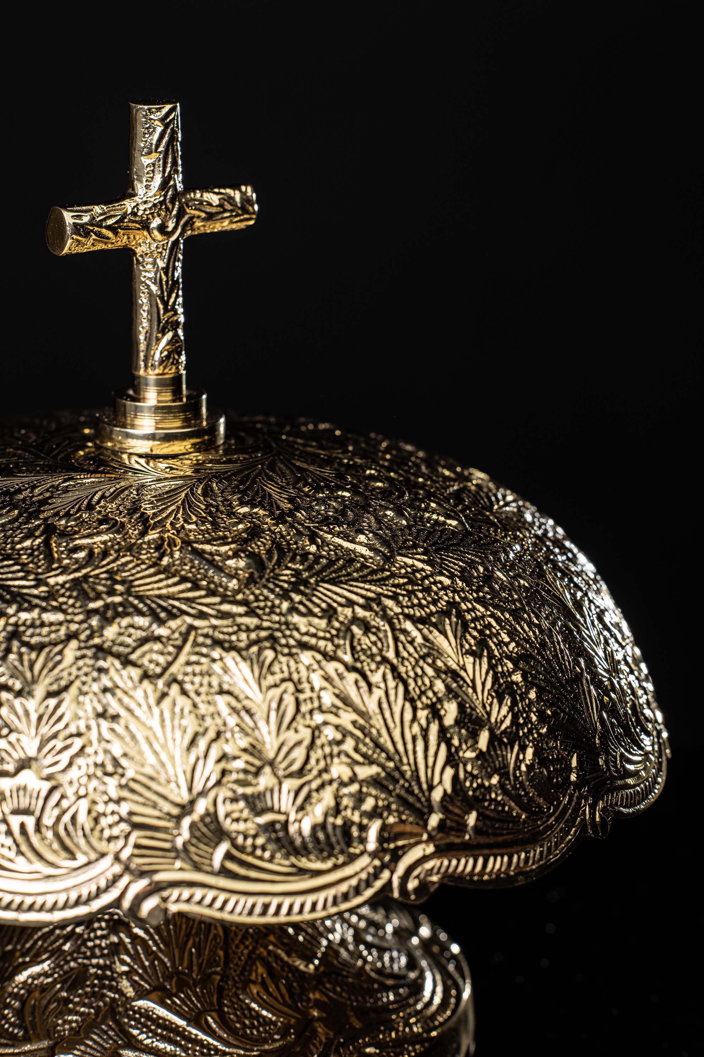 Gong en laiton avec maillet en bois