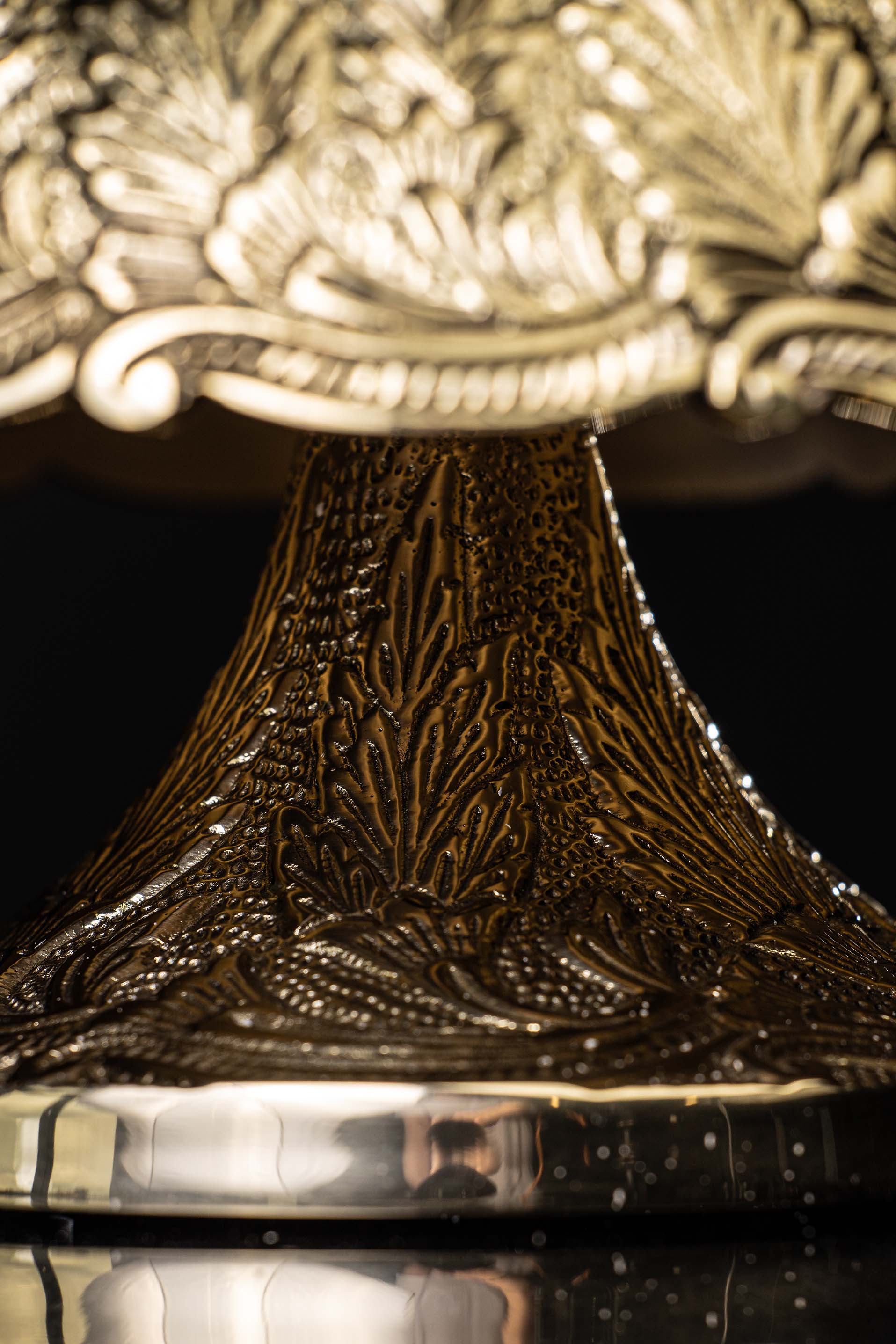 Gong en laiton avec maillet en bois