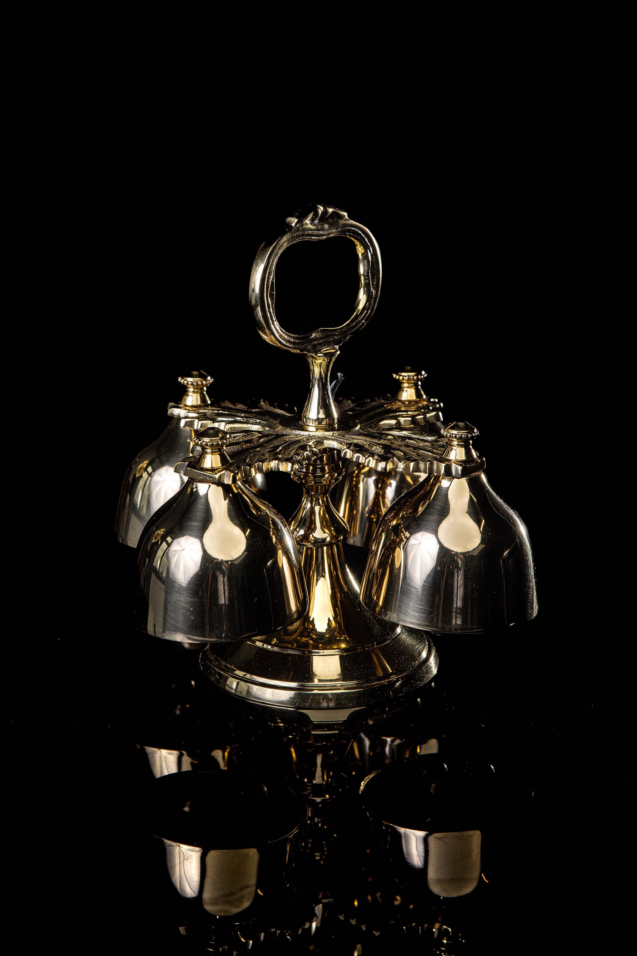 Cloches quadruples - laiton