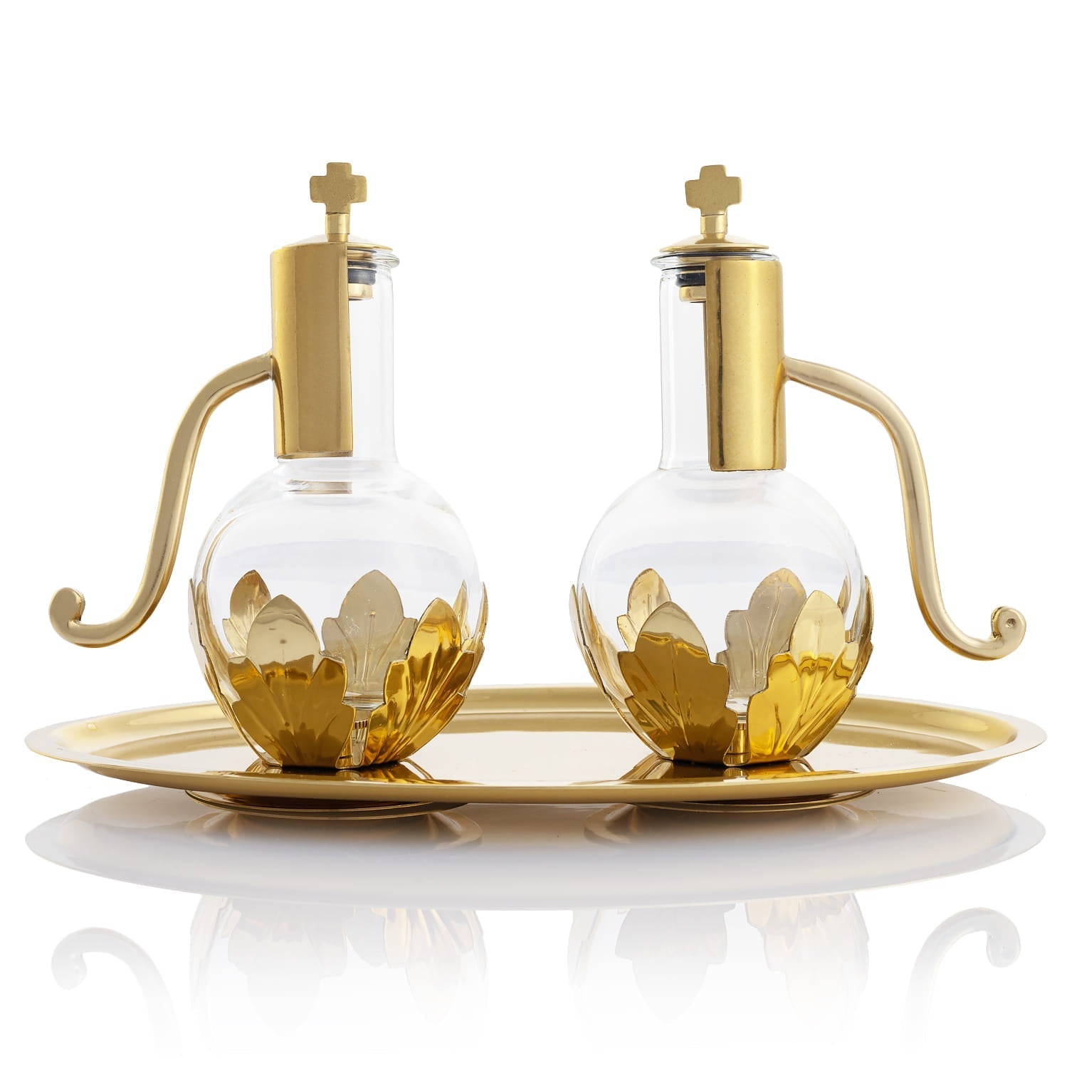 Ampoules pour le vin et l’eau – plateau OS-1009 - CHASUBLES.FR