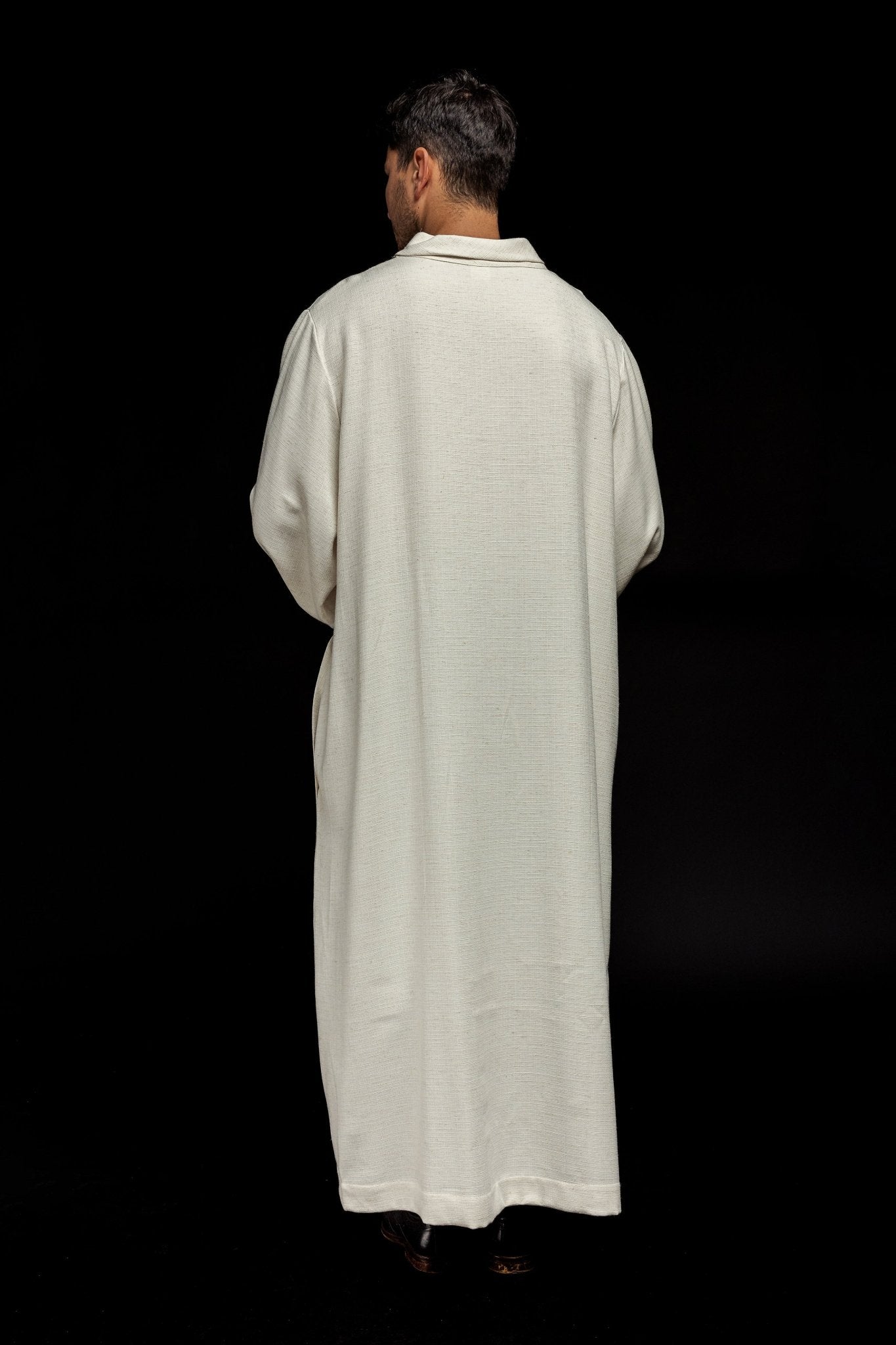 Aube sacerdotale en lin, tissage naturel KAB/031/05/49 NATURAL 135cm/164cm - CHASUBLES.FR