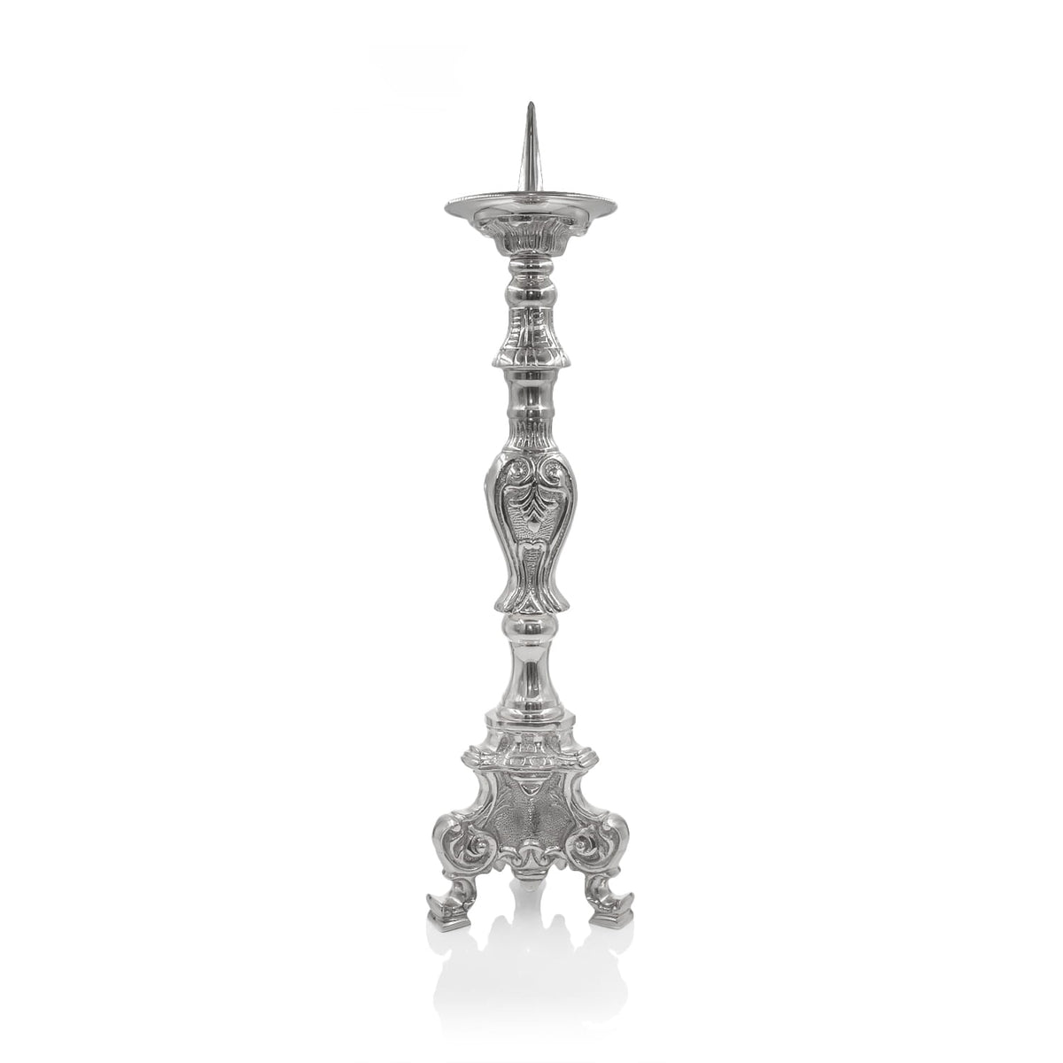 Chandelier - laiton - nickel - 45 cm P143N - CHASUBLES.FR