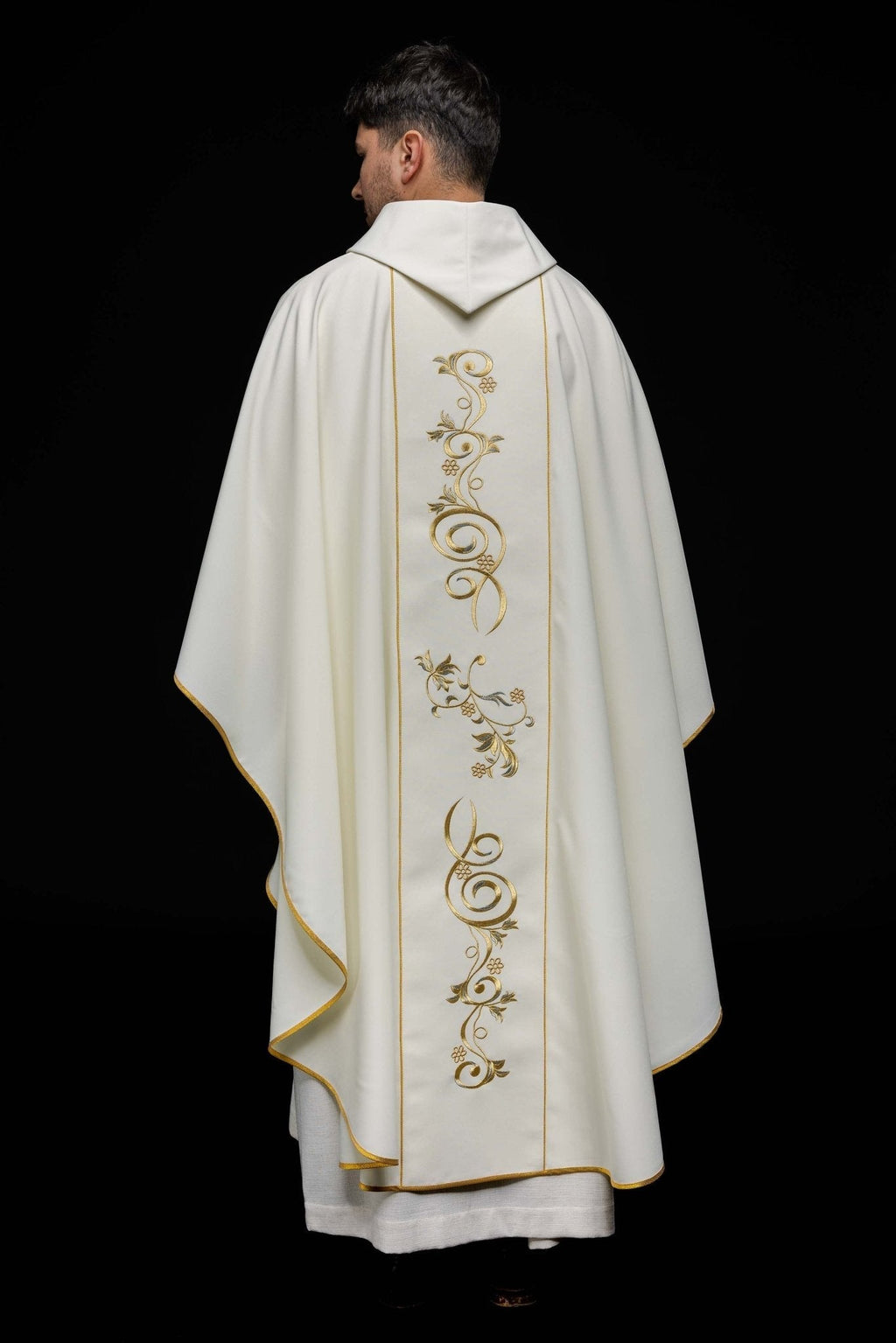 Chasuble brodée à l'effigie de la Sainte Trinité KOW2/032/05/01 - CHASUBLES.FR