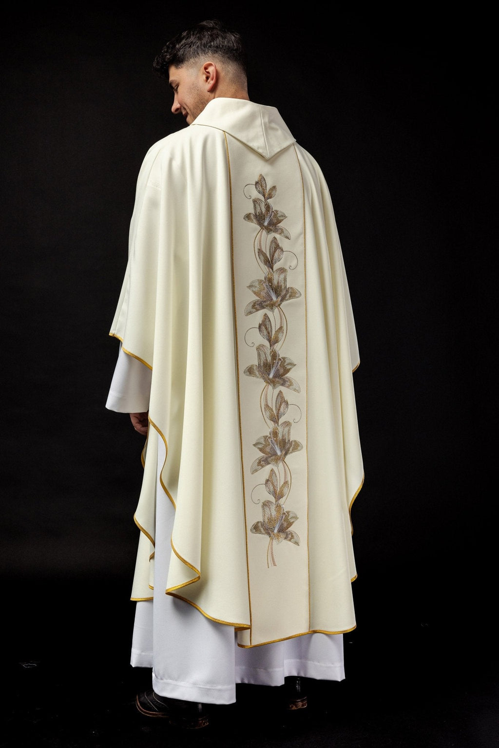 Chasuble brodée à l'effigie de saint Antoine KOW2/016/05/53 - CHASUBLES.FR