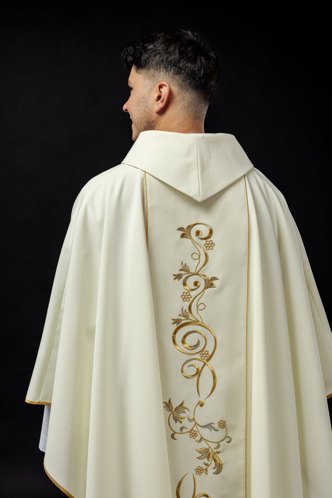 Chasuble brodée à l'effigie de saint Antoine KOW2/013/05/01 - CHASUBLES.FR