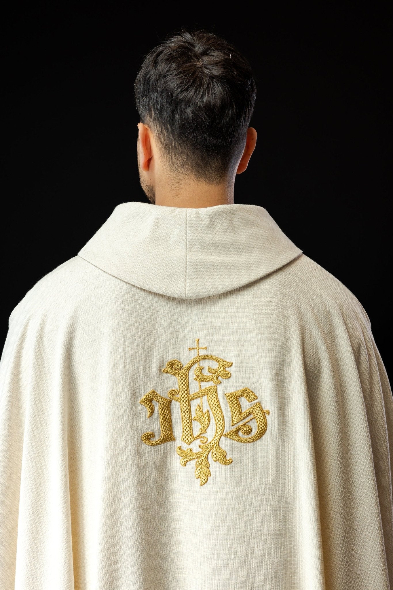 Chasuble brodée à l'effigie de saint Joseph KOW2/018/05/49 - CHASUBLES.FR