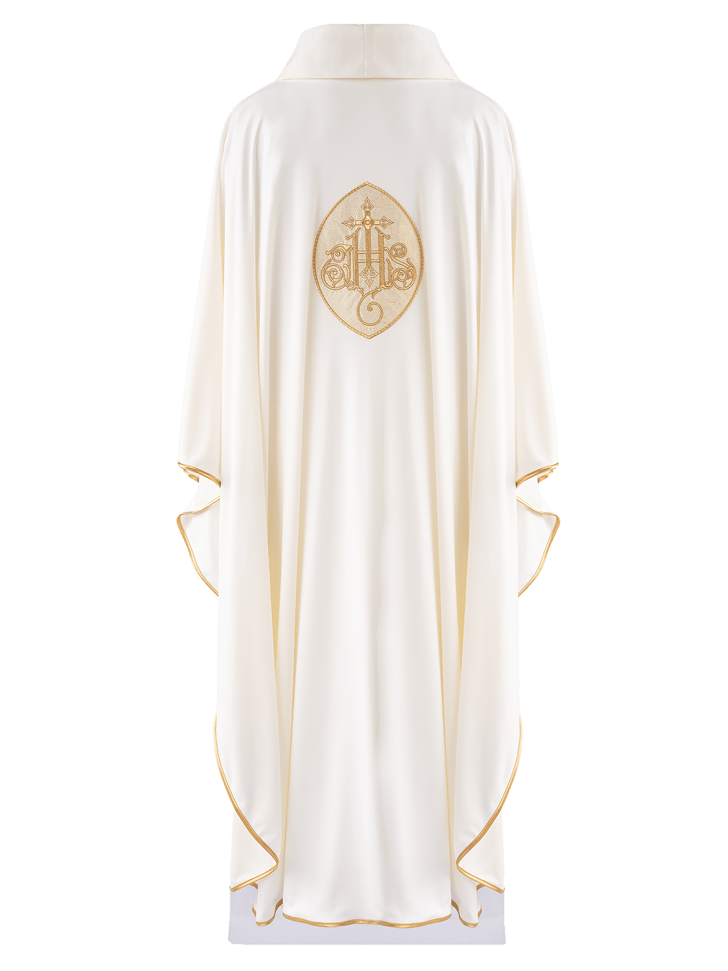 Chasuble brodée avec IHS KOR/388/05/78 - CHASUBLES.FR