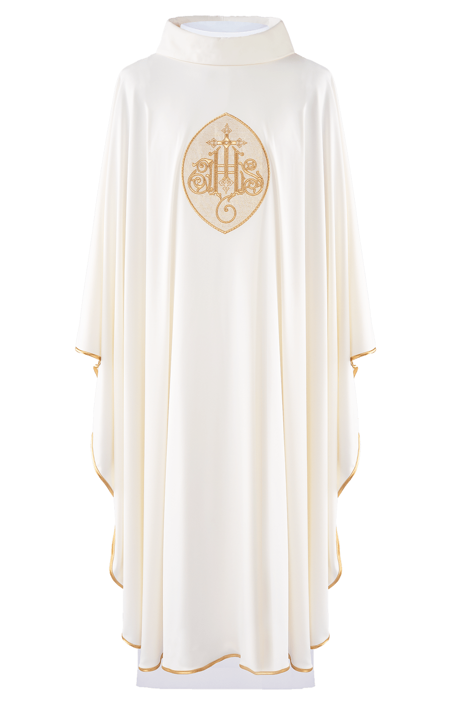 Chasuble brodée avec IHS KOR/388/05/78 - CHASUBLES.FR