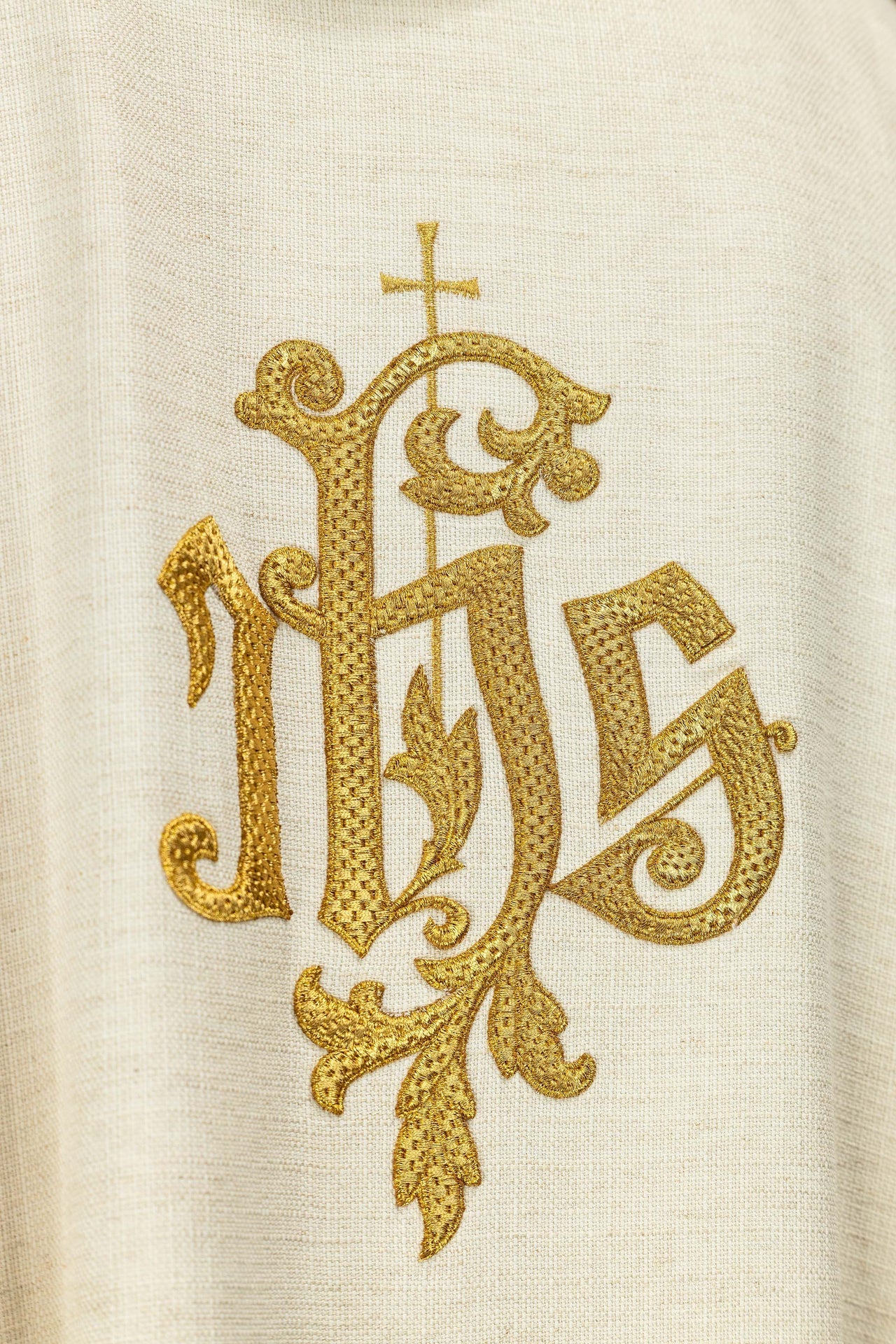 Chasuble brodée avec l’image de Saint Joseph Artisan KOW2/034/05/49 - CHASUBLES.FR