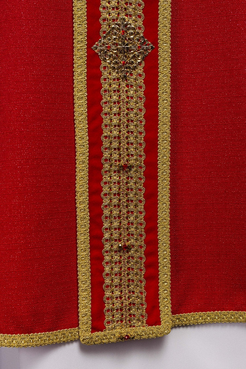Chasuble faite à la main avec des pierres naturelles Handmade 7001 HM/7001/02/71/PA02 - CHASUBLES.FR