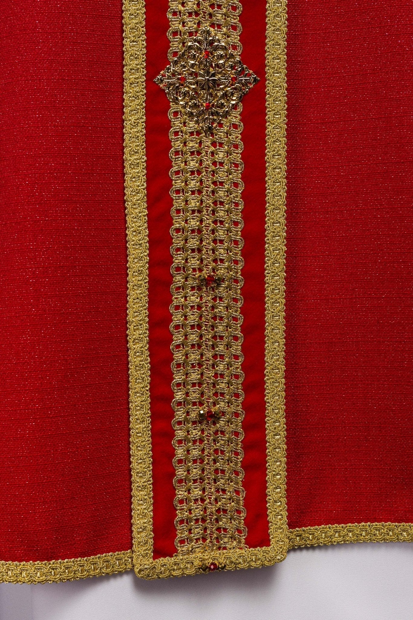 Chasuble faite à la main avec des pierres naturelles Handmade 7001 HM/7001/02/71/PA02 - CHASUBLES.FR