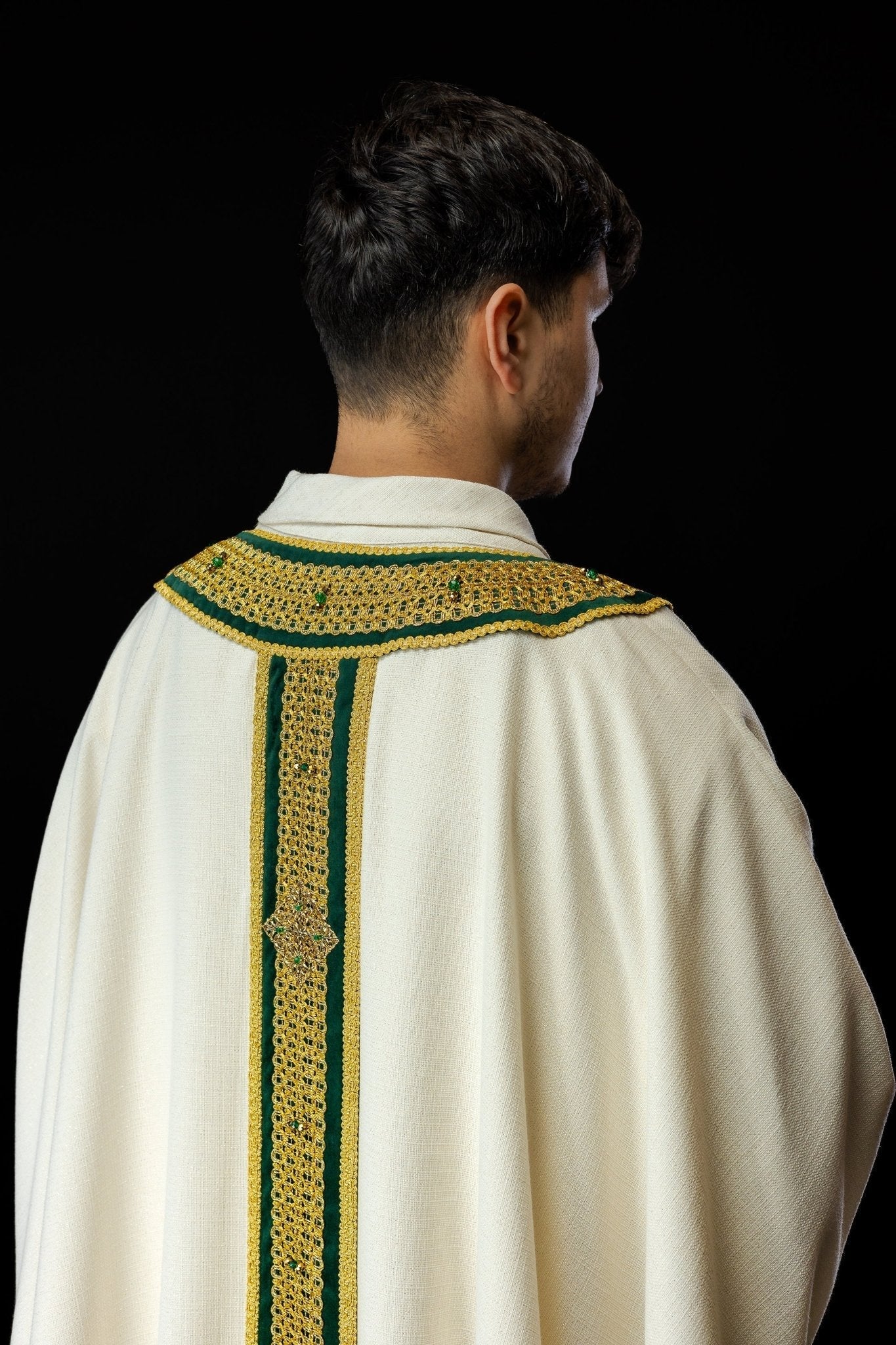 Chasuble faite à la main avec Fait à la main 7001 HM/7001/05/71/PA01 - CHASUBLES.FR