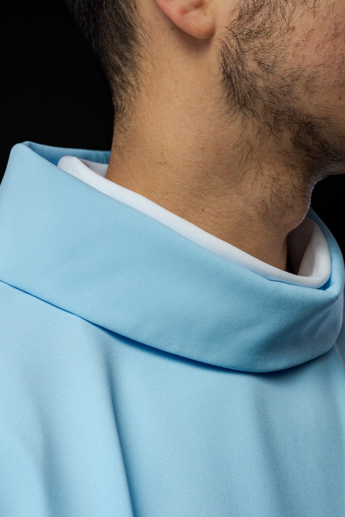 Chasuble liturgique mariale en bleu KOR/127/06/12 NIEBIESKI - CHASUBLES.FR