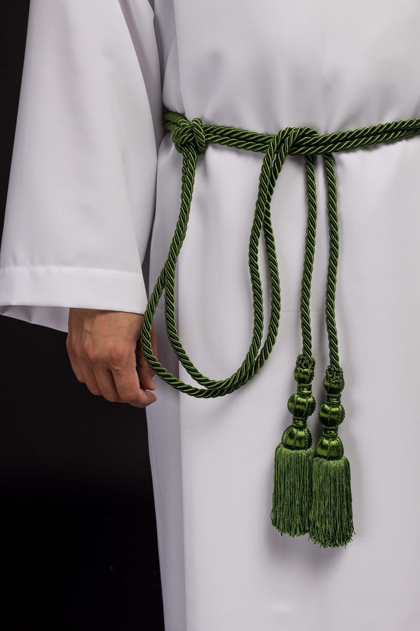 Cingulum liturgique vert CIN/001 - CHASUBLES.FR